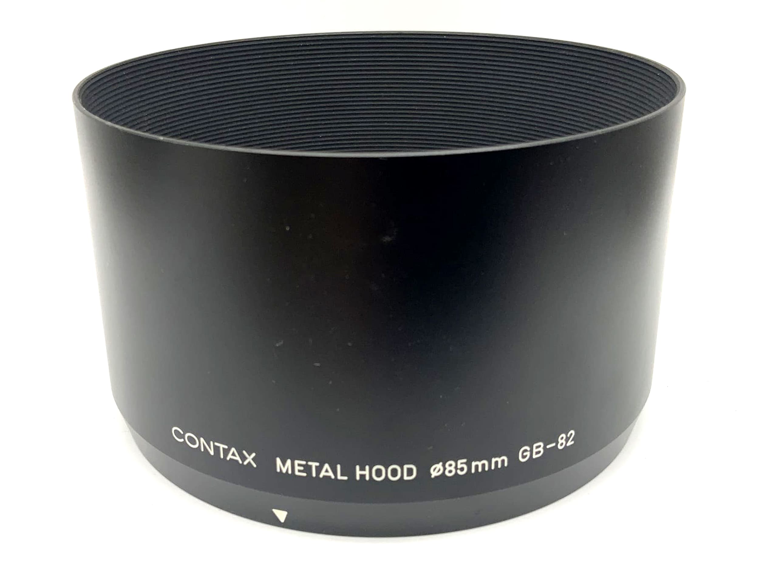 Contax GB-82 lens hood in original packaging, metal, for Planar T*85mm F1.4 N lens hood