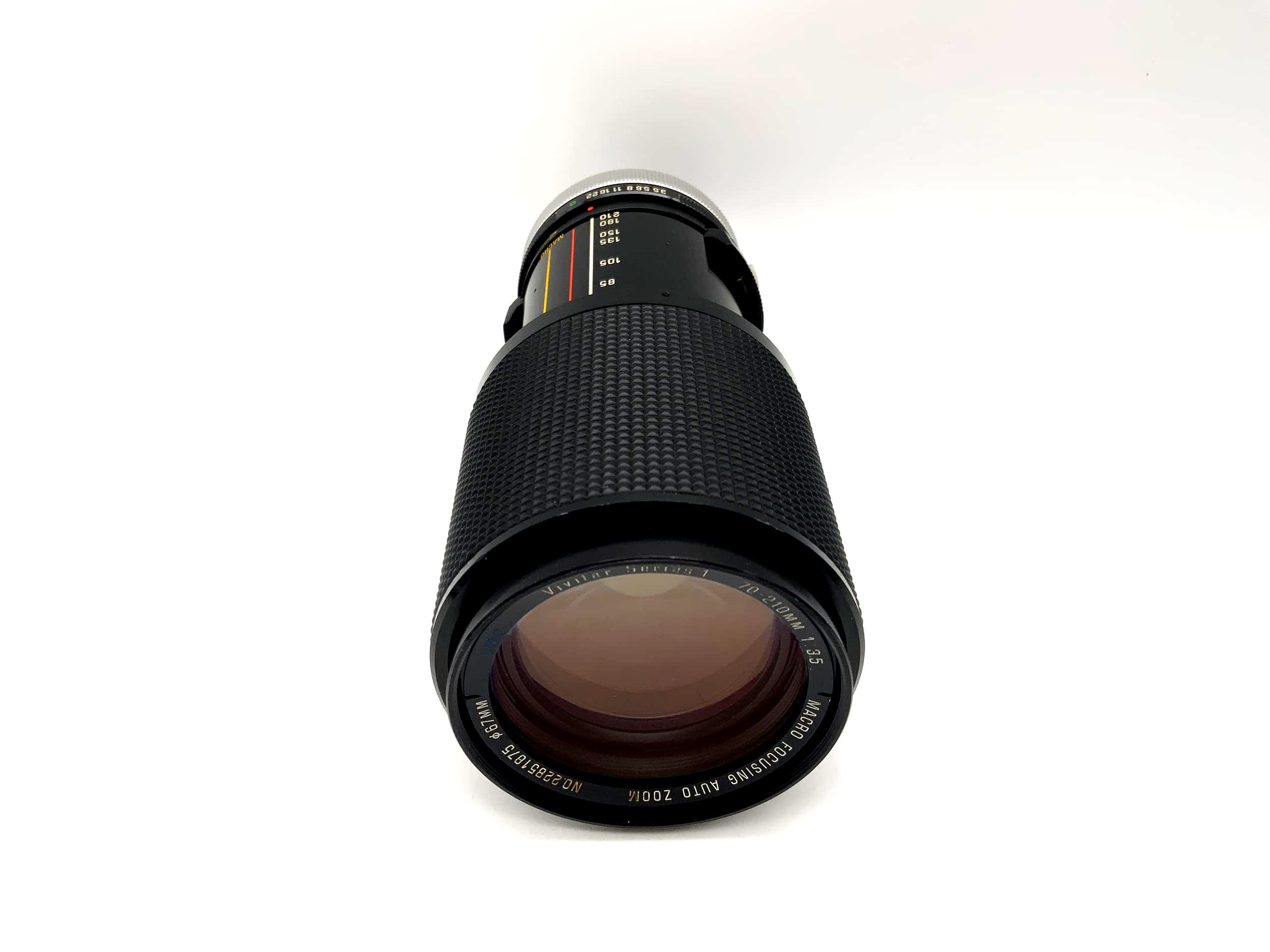 Vivitar 70-210mm 1:3.5 Lens Series 1 Macro Focusing Auto VMC (Canon FD)