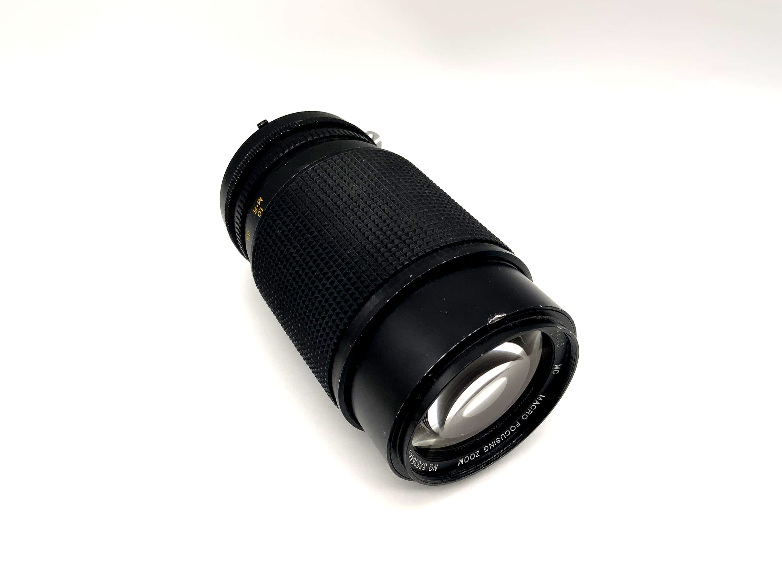 Vivitar 75-205mm 1:3.5-4.5 Lens MC Macro Focusing Zoom Camera Lens (Nikon F)