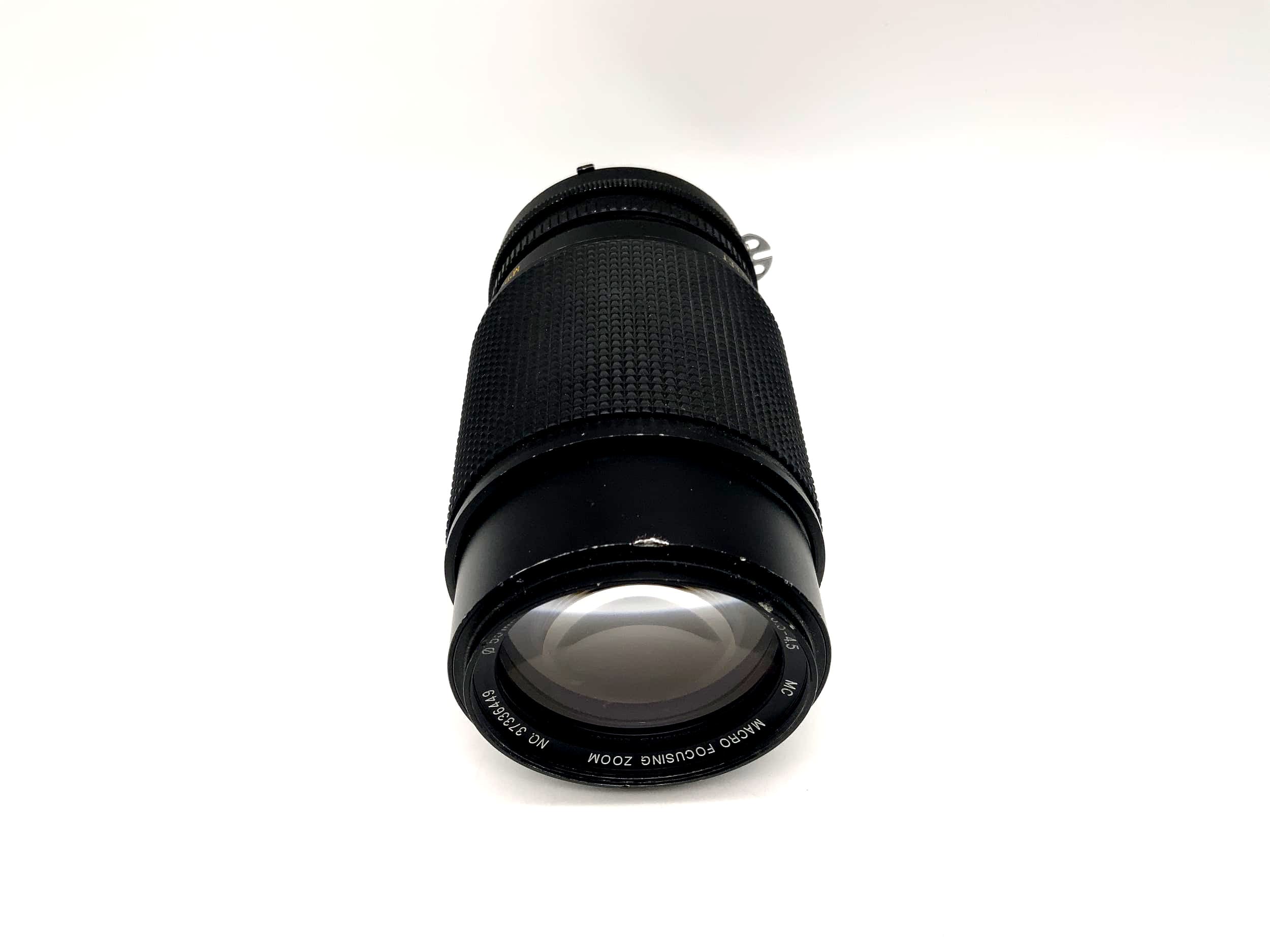 Vivitar 75-205mm 1:3.5-4.5 Lens MC Macro Focusing Zoom Camera Lens (Nikon F)