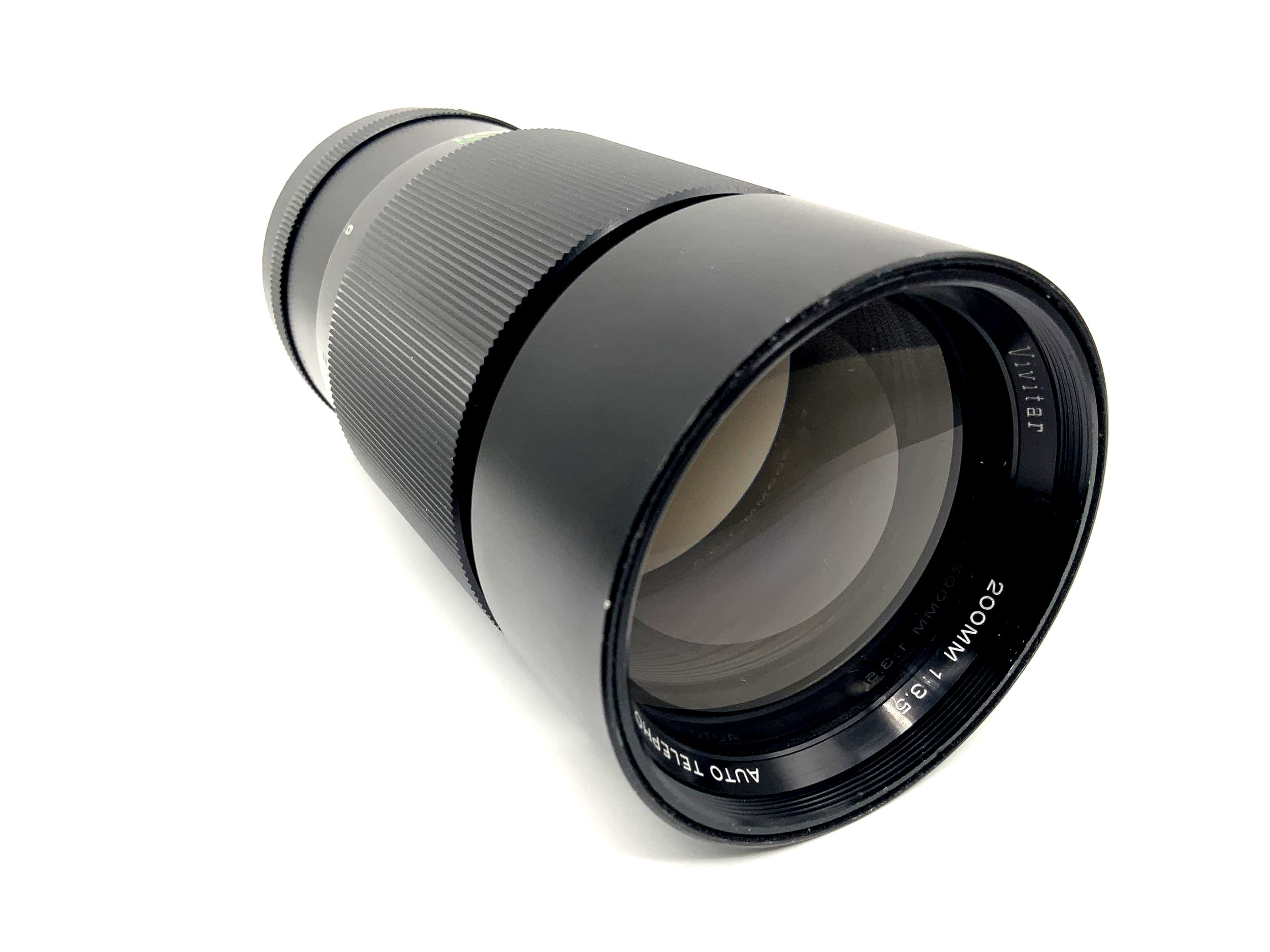 Vivitar 200mm 1:3.5 Lens Auto Telephoto Camera Camera Lens (Konica AR)