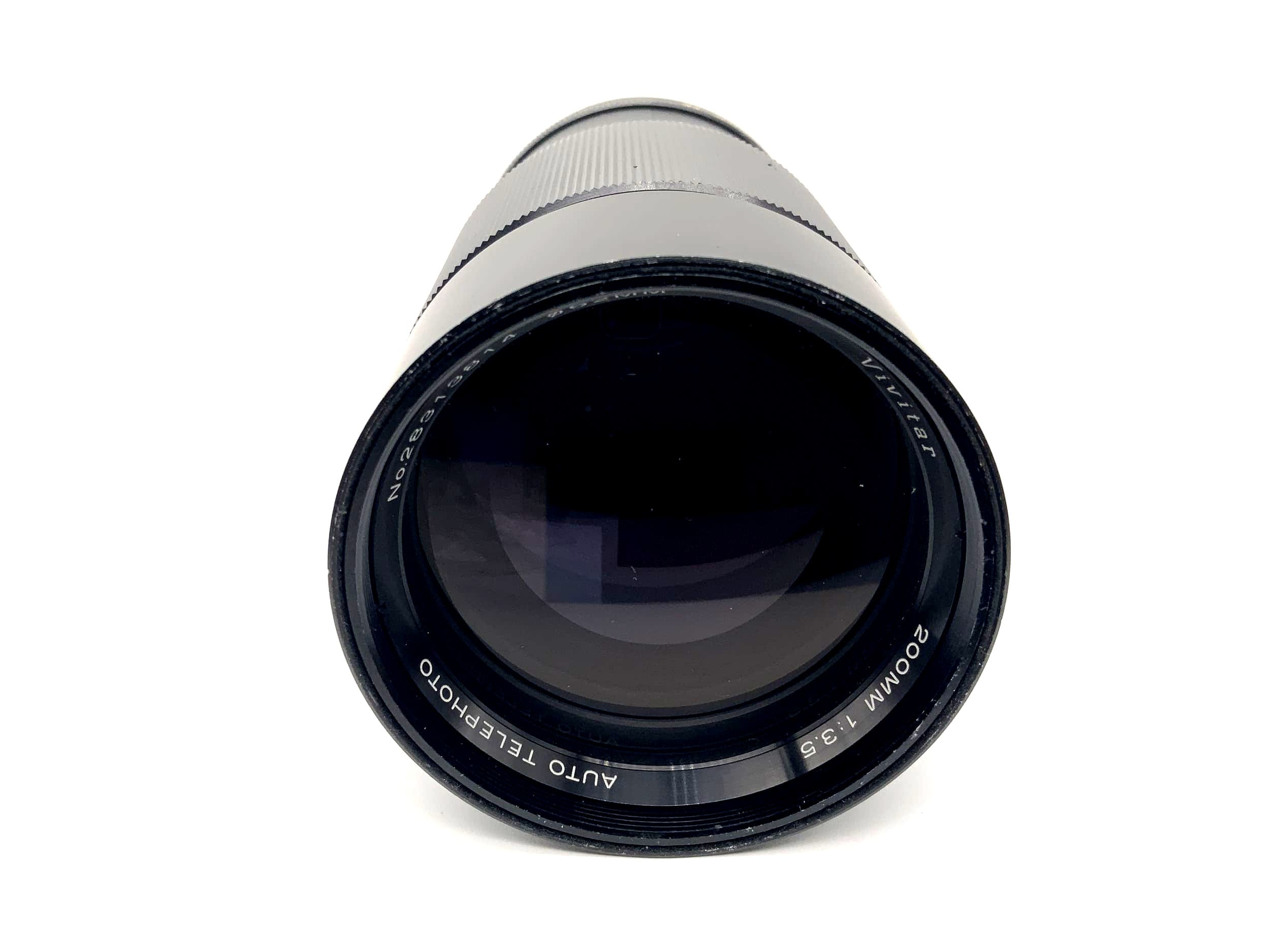Vivitar 200mm 1:3.5 Lens Auto Telephoto Camera Camera Lens (Konica AR)