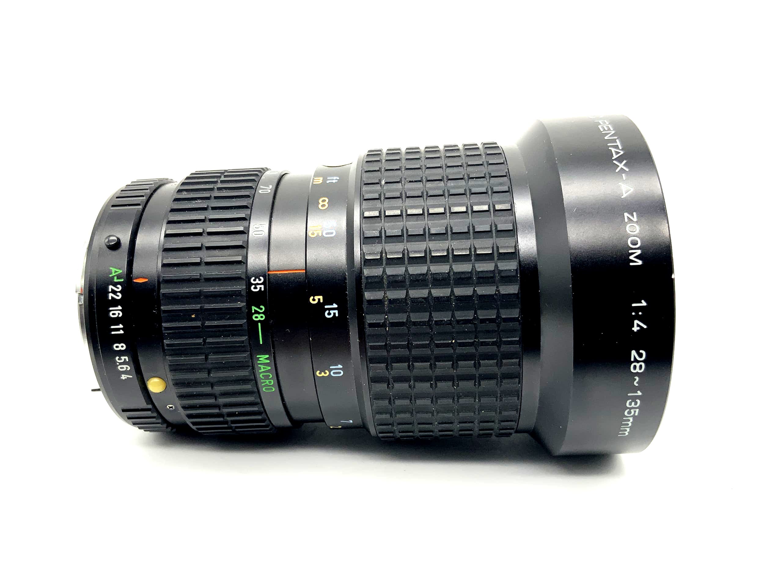 Pentax 28-135mm 1:4 Lens SMC Pentax-A zoom Macro Camera Lens (Pentax K)