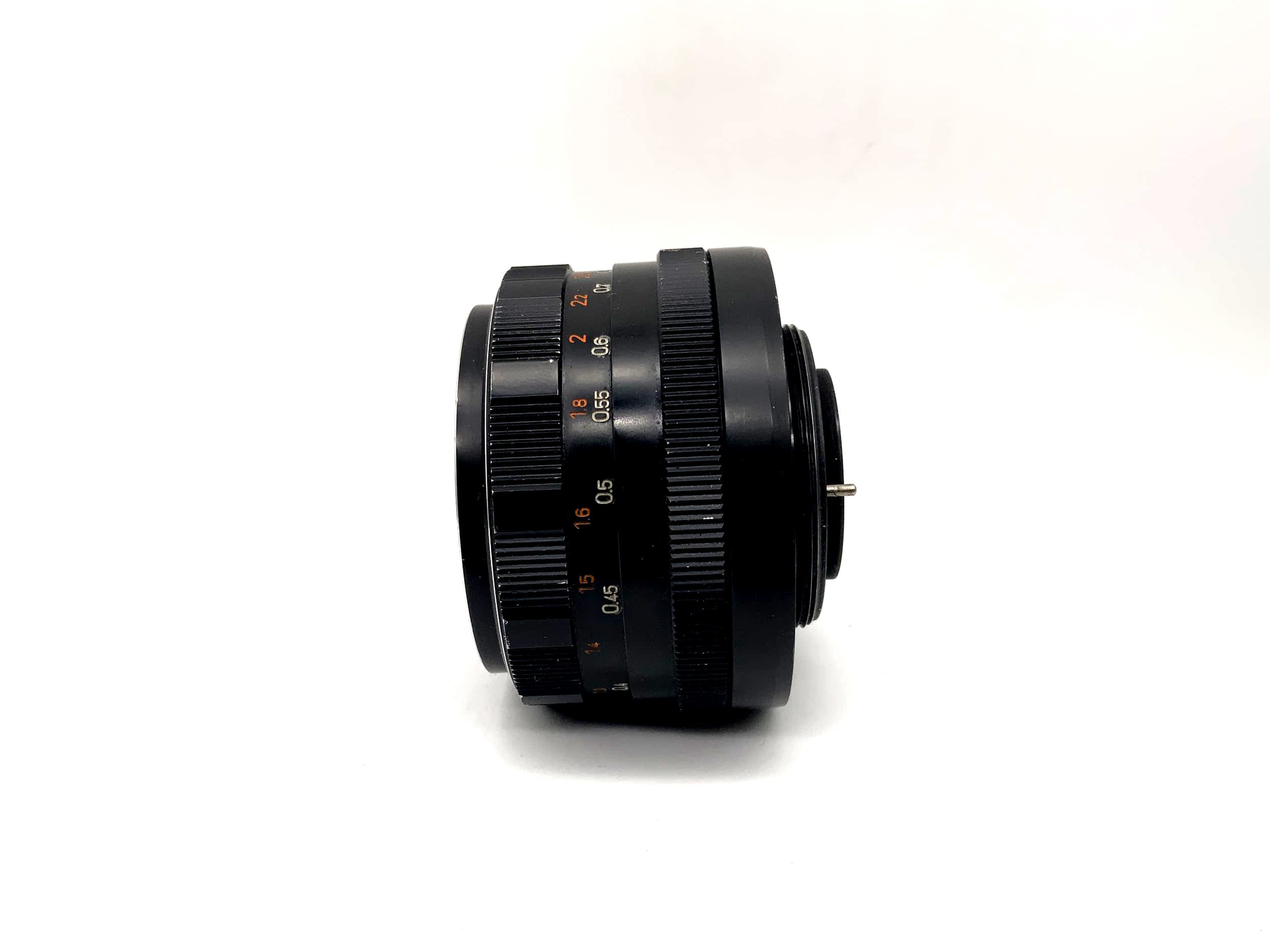 Pentacon 50mm 1:1.8 lens auto aka Meyer Optik Oreston Camera Lens (M42)