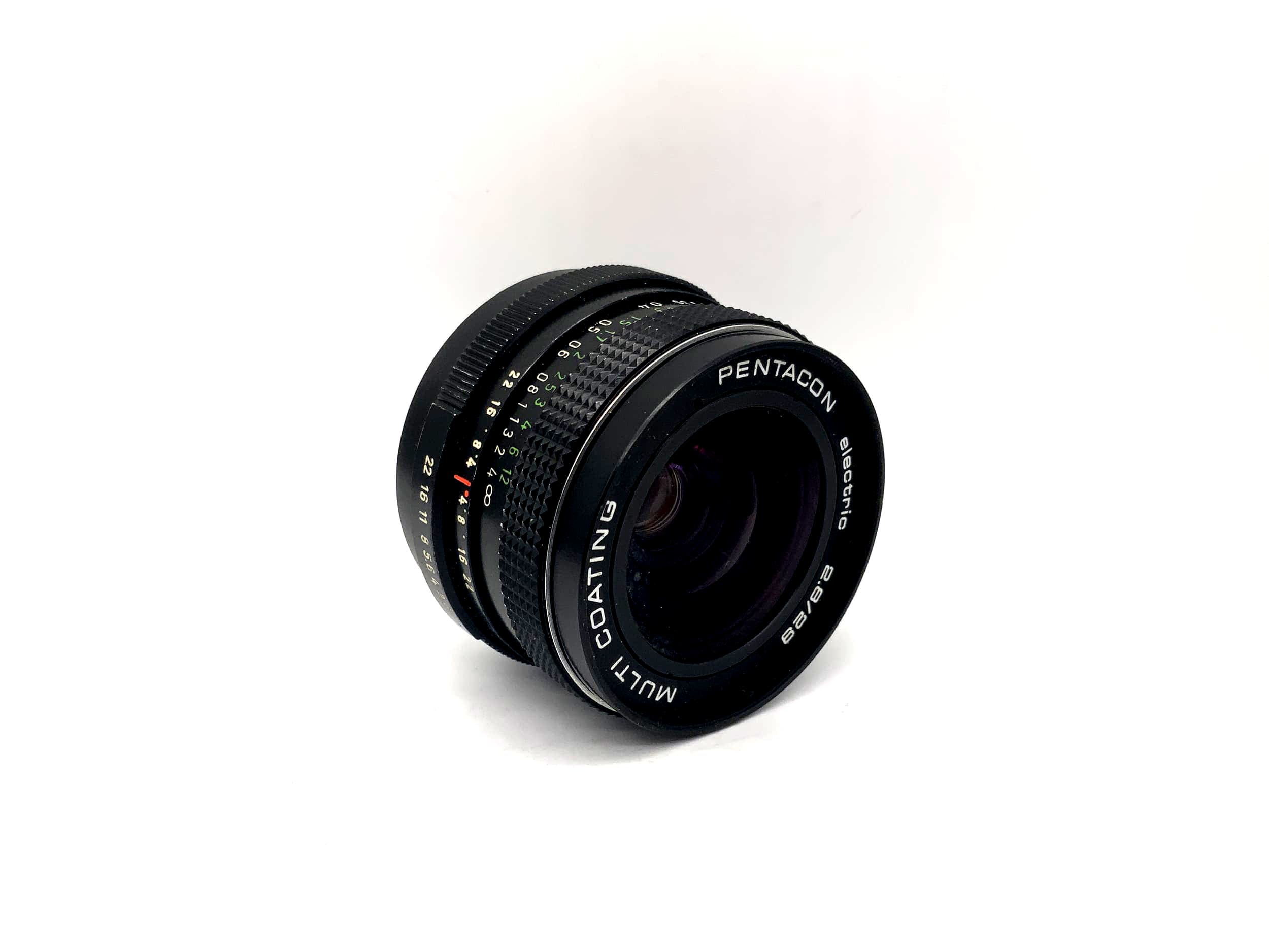 Pentacon 29mm 1:2.8 Lens Electric Multi Coating Camera Lens (M42)