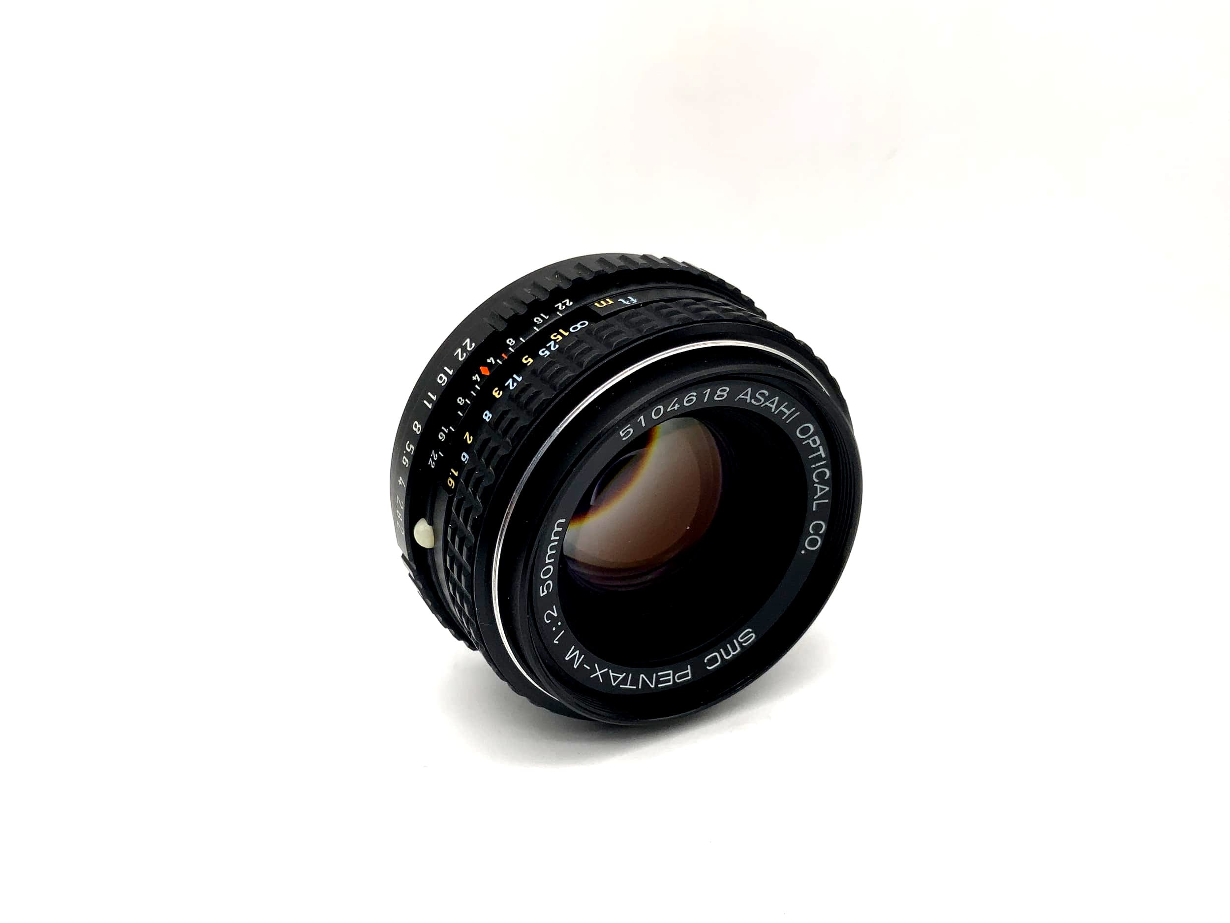 Asahi Pentax 50mm 1:2 lens SMC Pentax-M zoom camera Camera Lens (Pentax K)