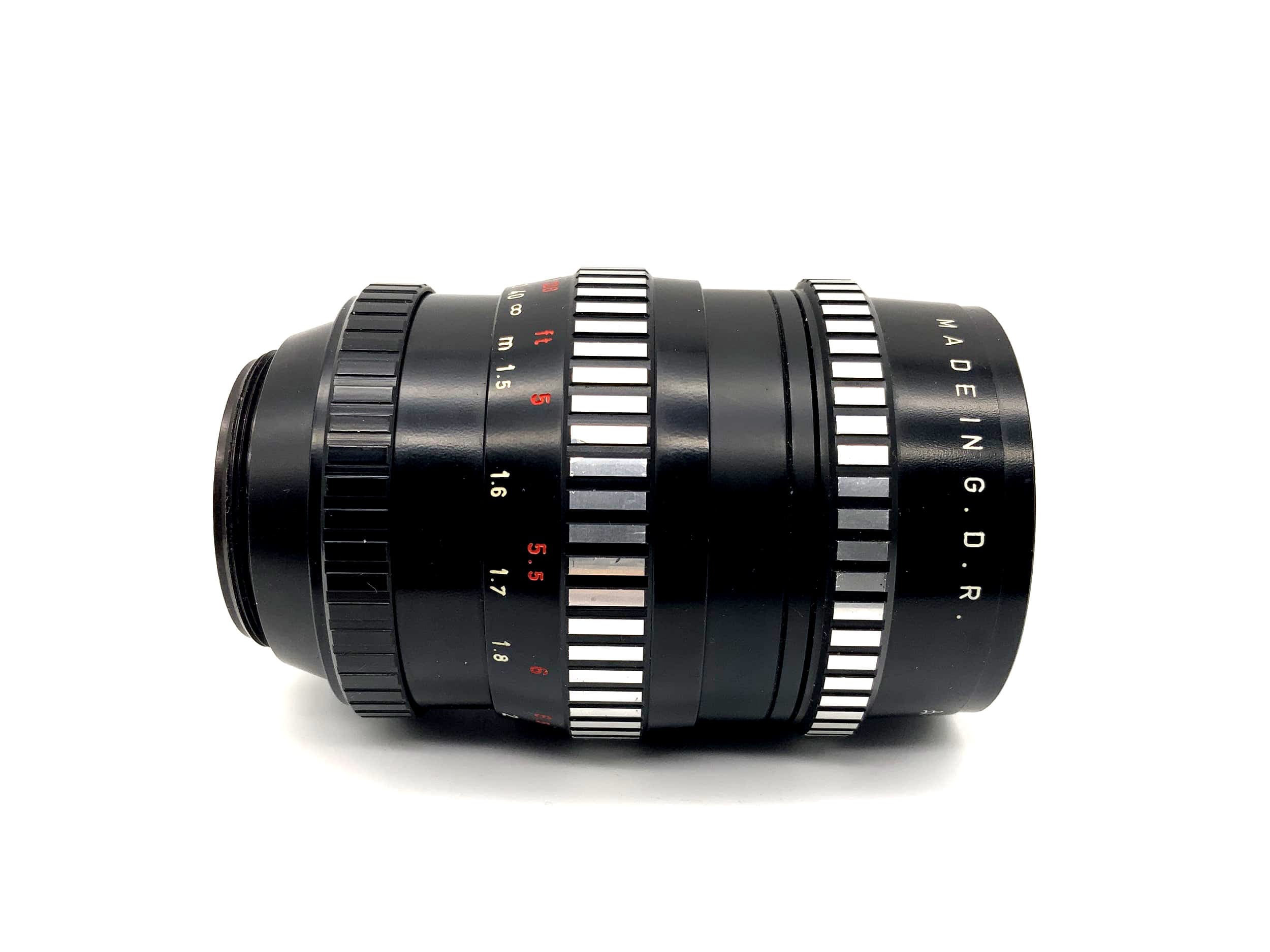Pentacon 135mm 1:2.8 Lens 15 Blades Zebra Camera Lens (M42)