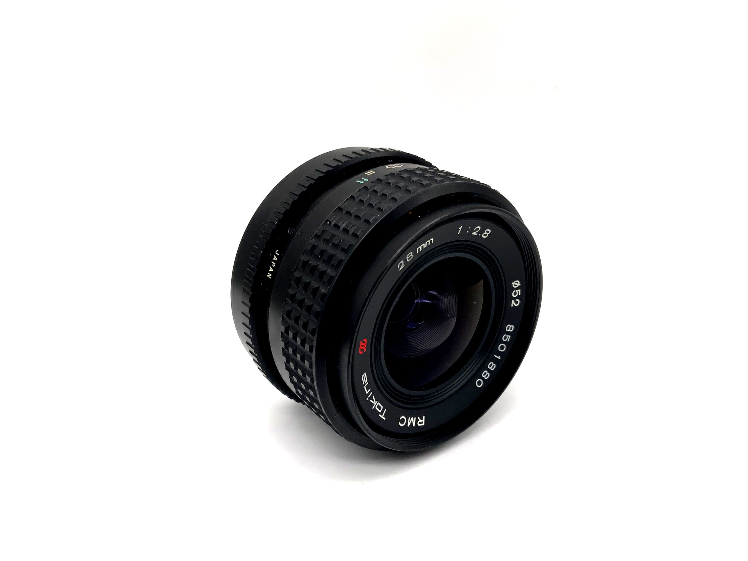 Tokina 28mm 1:2.8 Lens Ai-S RMC II Camera Lens (Nikon F)