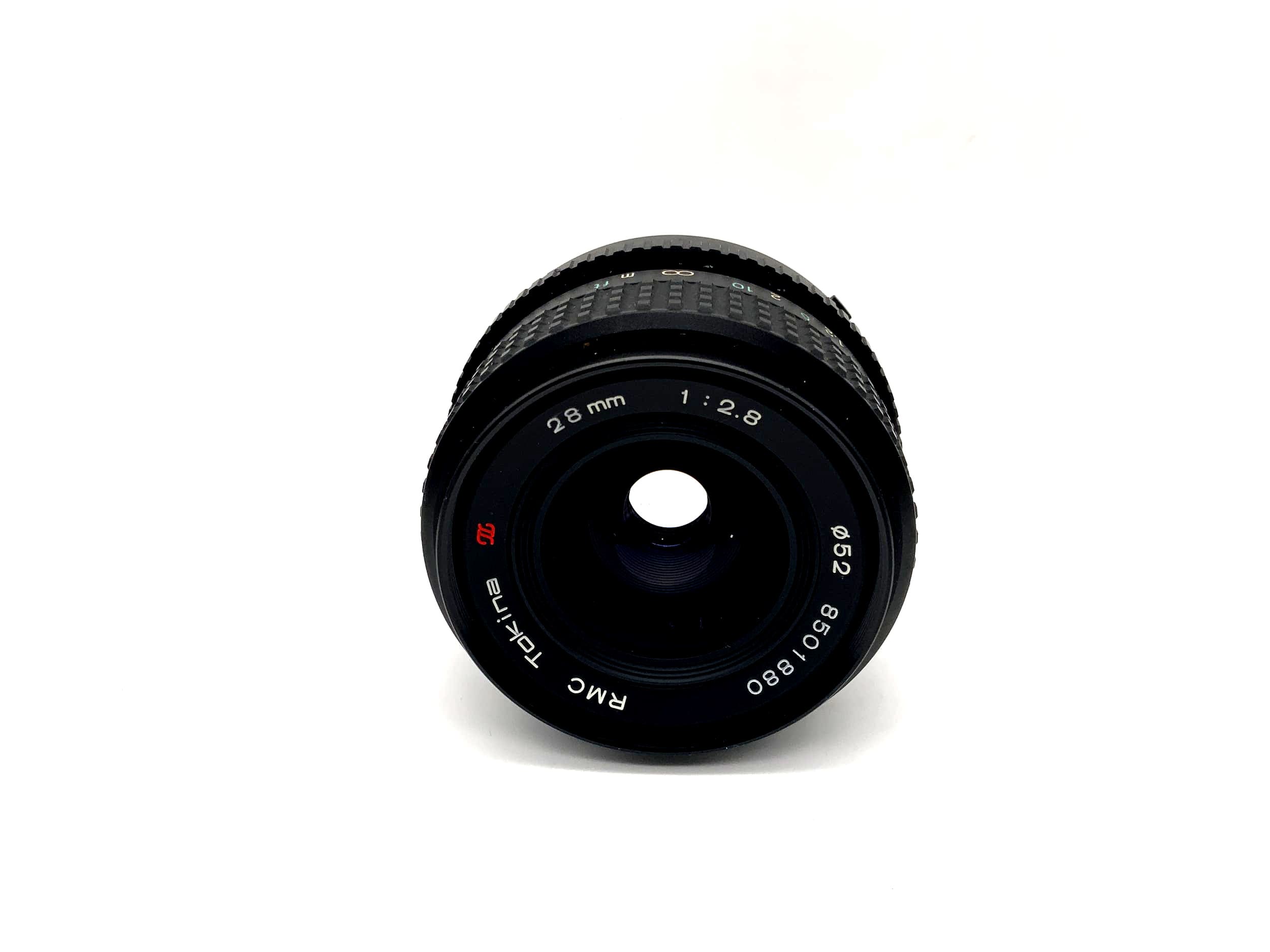 Tokina 28mm 1:2.8 Lens Ai-S RMC II Camera Lens (Nikon F)
