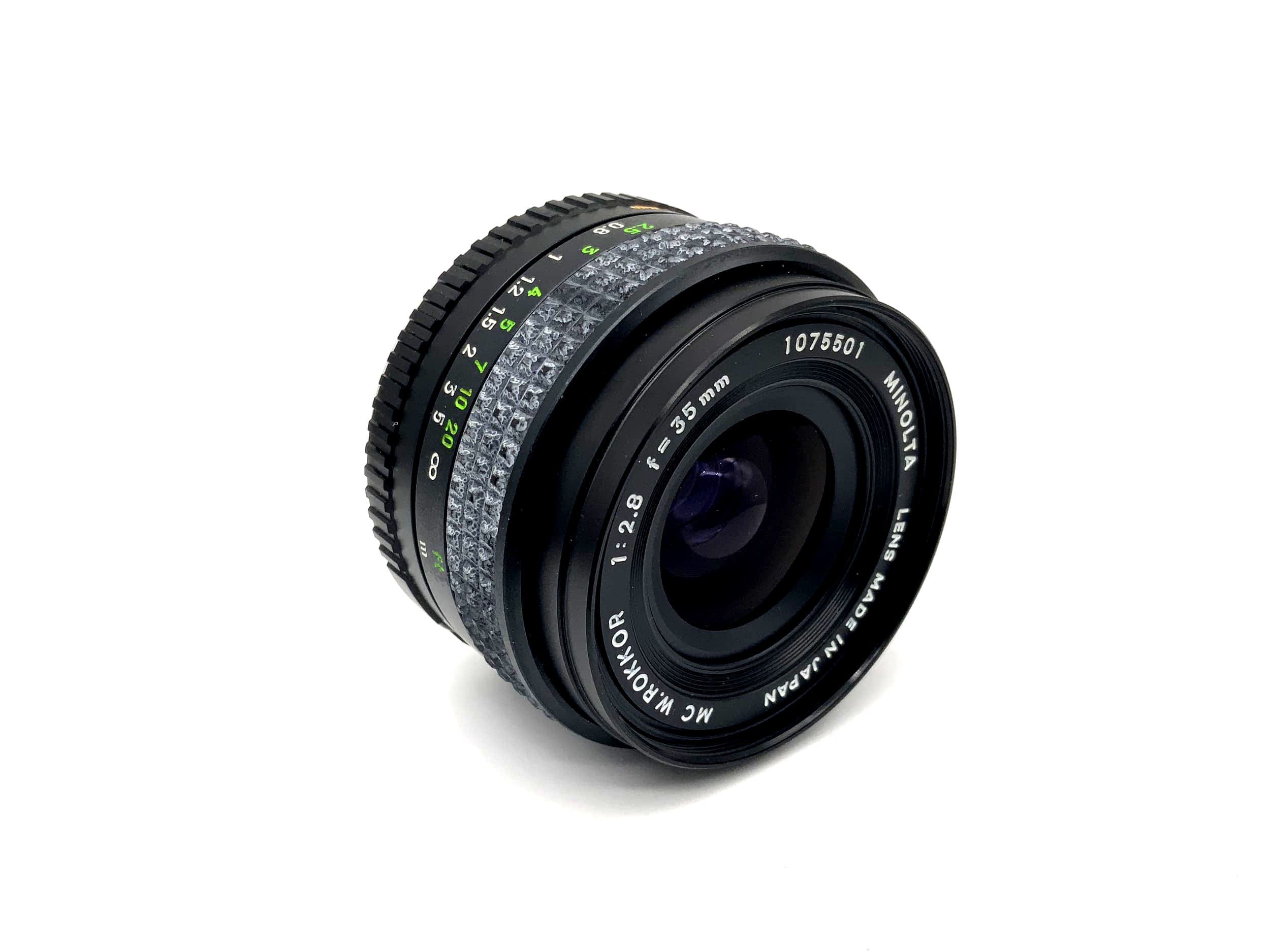 Minolta 35mm 1:2.8 Lens MC W.Rokkor Camera Camera Lens (Minolta MD)