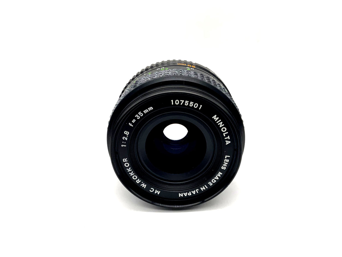 Minolta 35mm 1:2.8 Lens MC W.Rokkor Camera Camera Lens (Minolta MD)