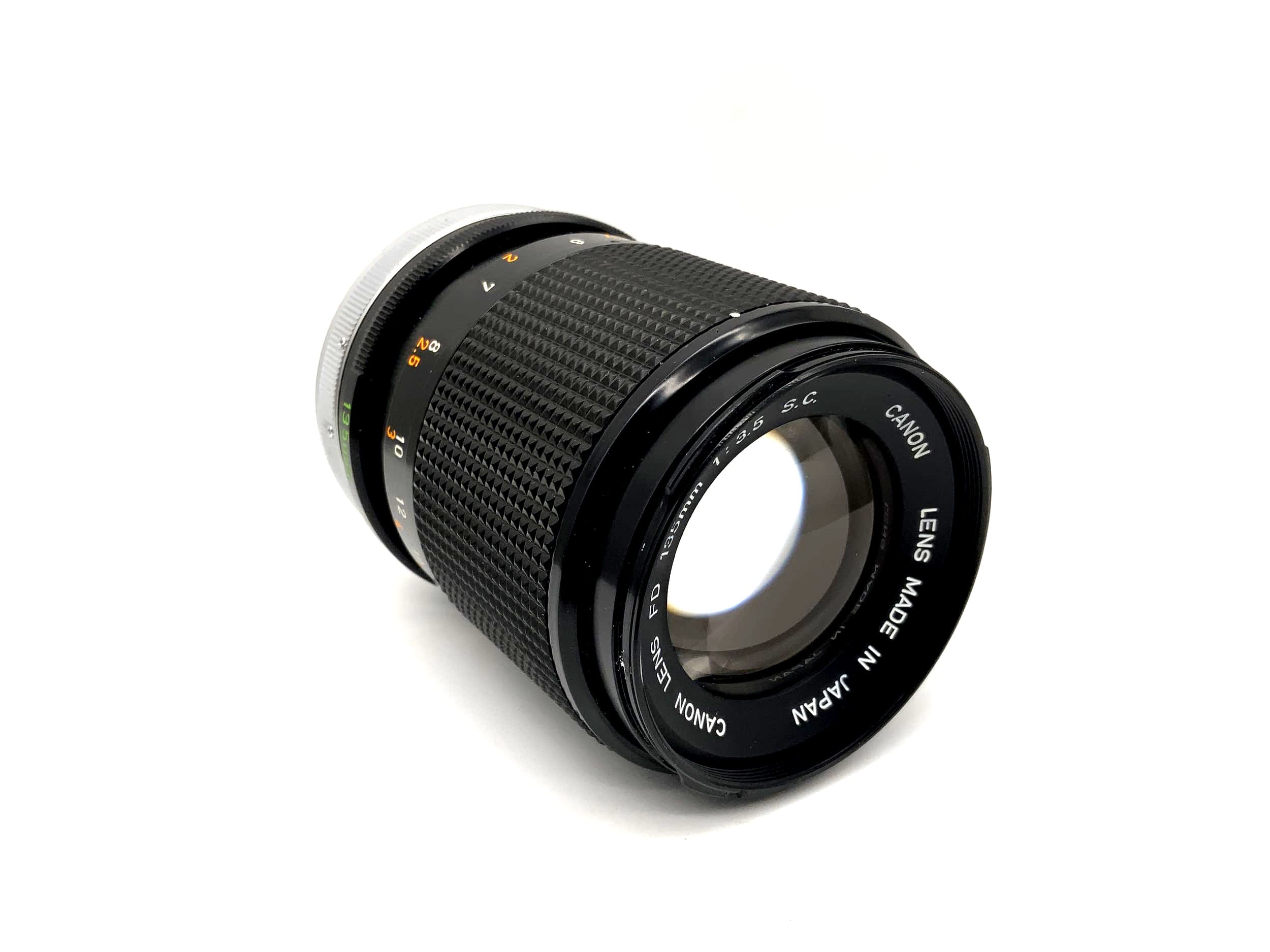 Canon 135mm 1:3.5 Lens Lens FD SC Camera Camera Lens (Canon FD)