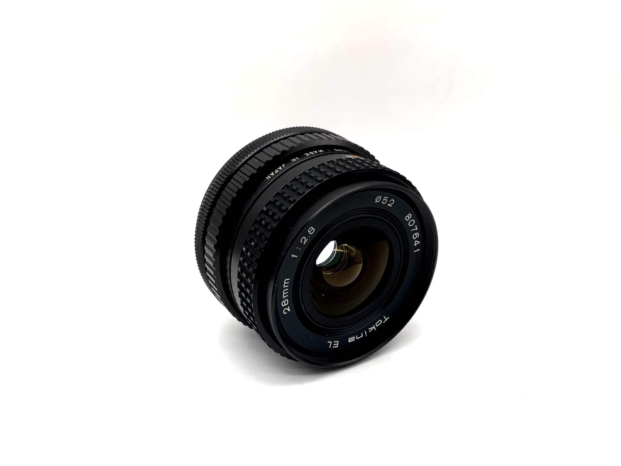Tokina 28mm 1:2.8 Lens EL Camera Camera Lens (Canon FD)