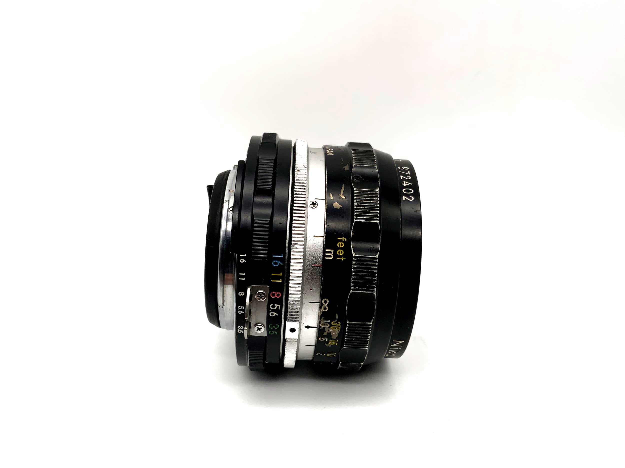 Nikon 28mm 1:3.5 Lens Nikkor-HC Car Camera Camera Lens (Nikon F)