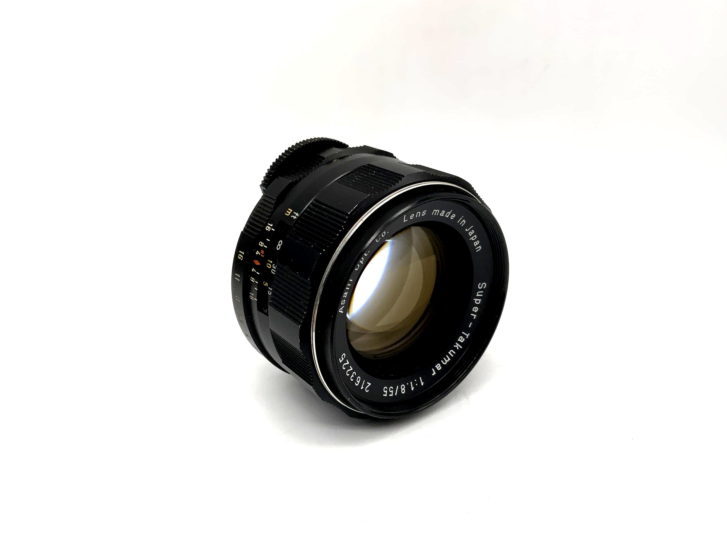 Asahi Pentax 55mm 1:1.8 Lens Super Takumar Camera Lens (M42)