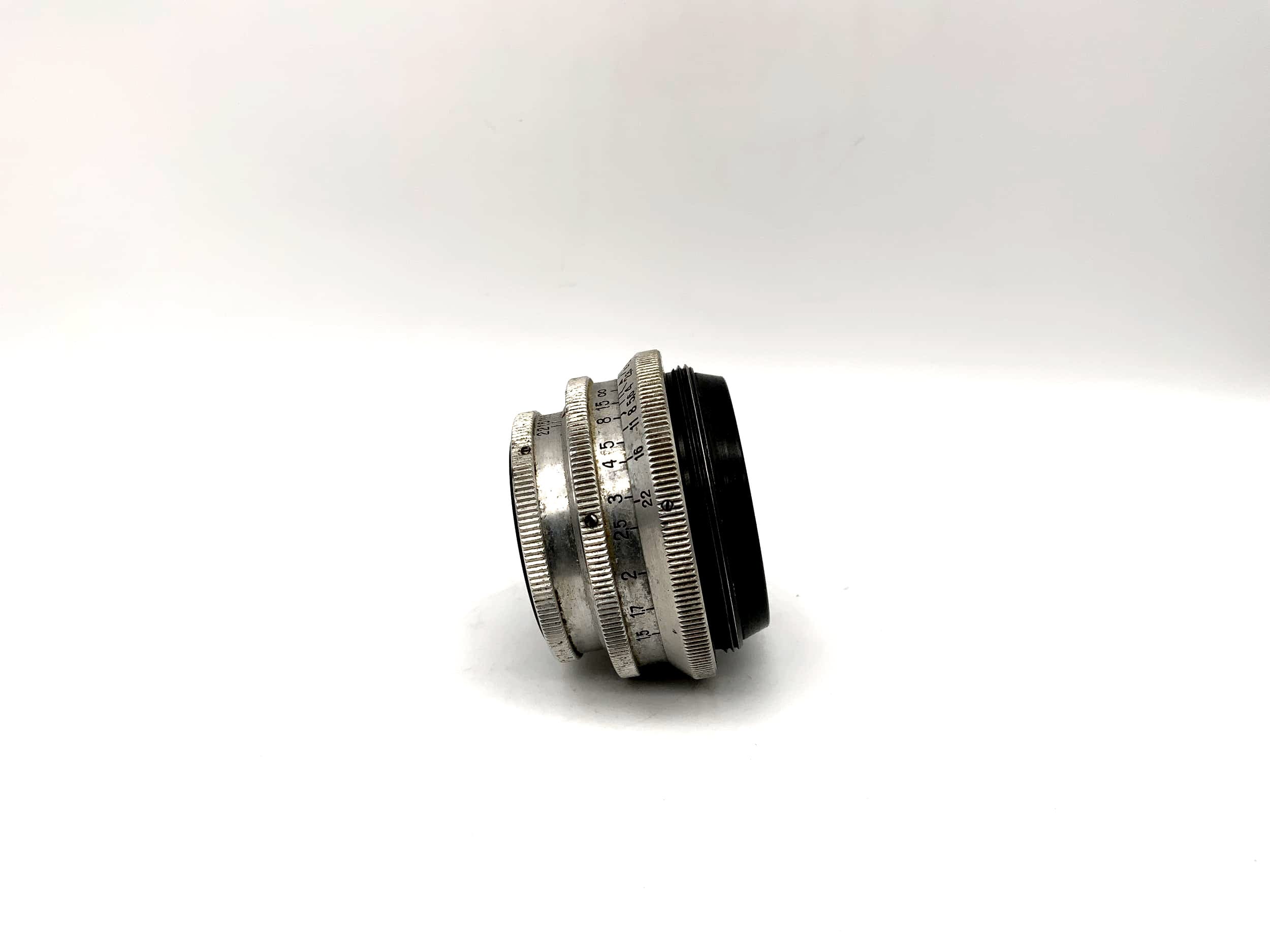 Carl Zeiss 5cm 1:2.8 Lens Tessar 14 Blades red T 50mm Camera Lens (M42)