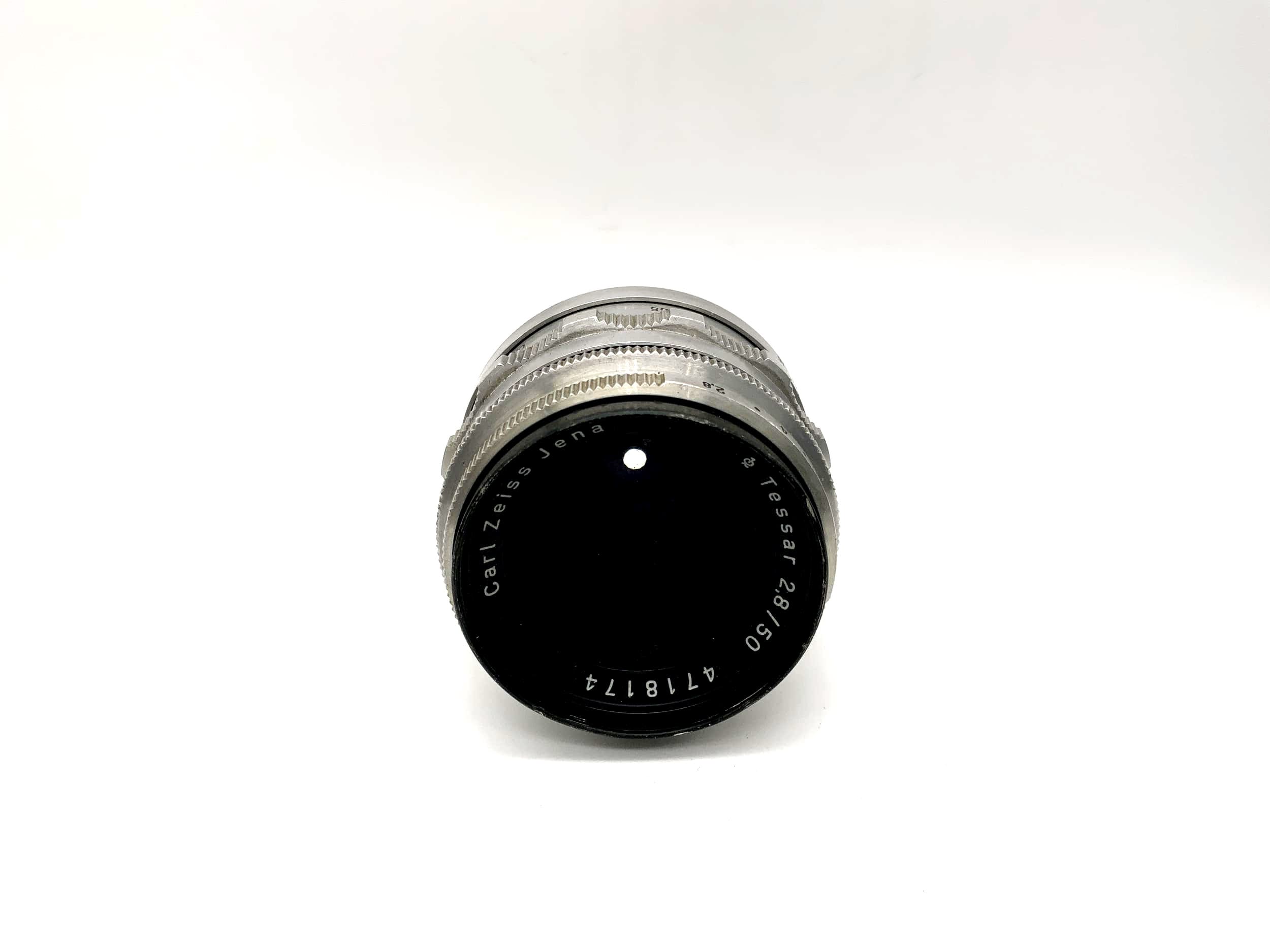 Carl Zeiss 50mm 1:2.8 Lens Q1 compact Tessar 12 Blades Camera Lens (M42)