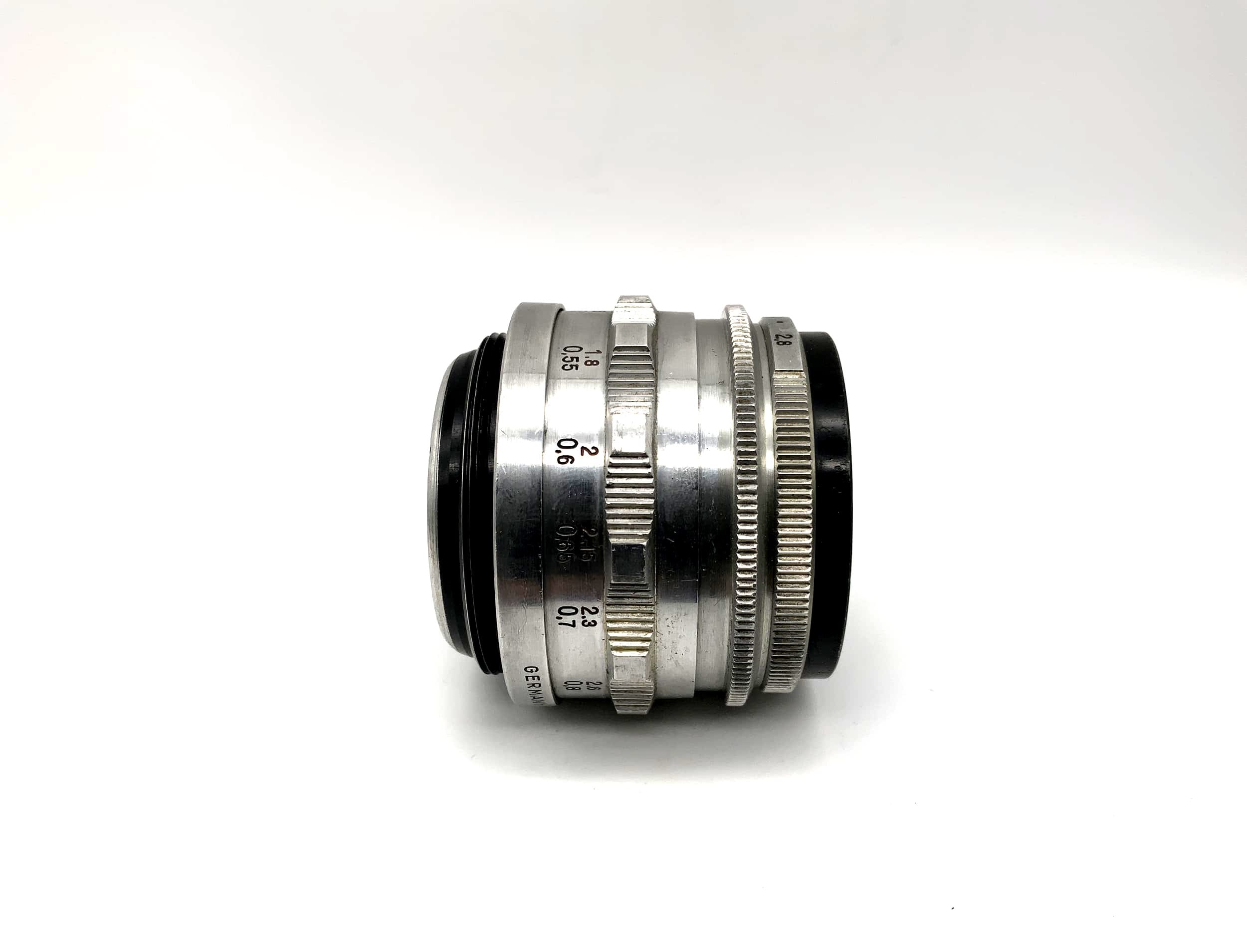 Carl Zeiss 50mm 1:2.8 Lens Q1 compact Tessar 12 Blades Camera Lens (M42)