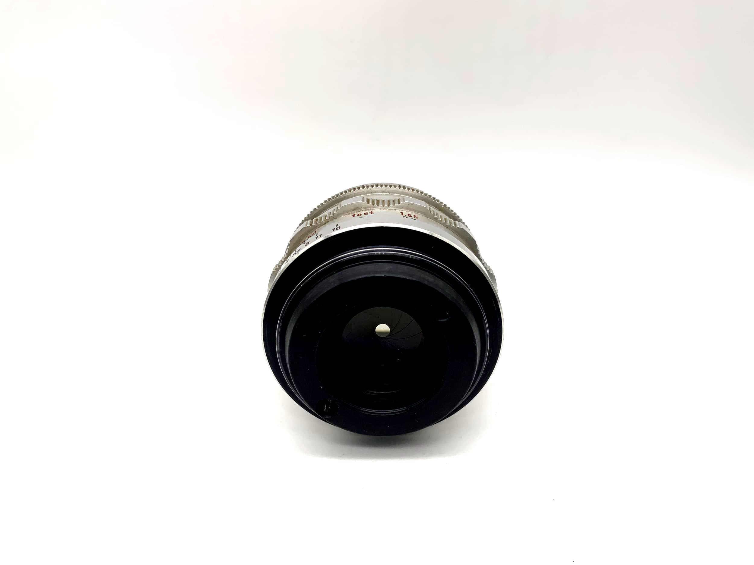 Carl Zeiss 50mm 1:2.8 lens Tessar Q1 compact 12 Blades red T Lens (M42)