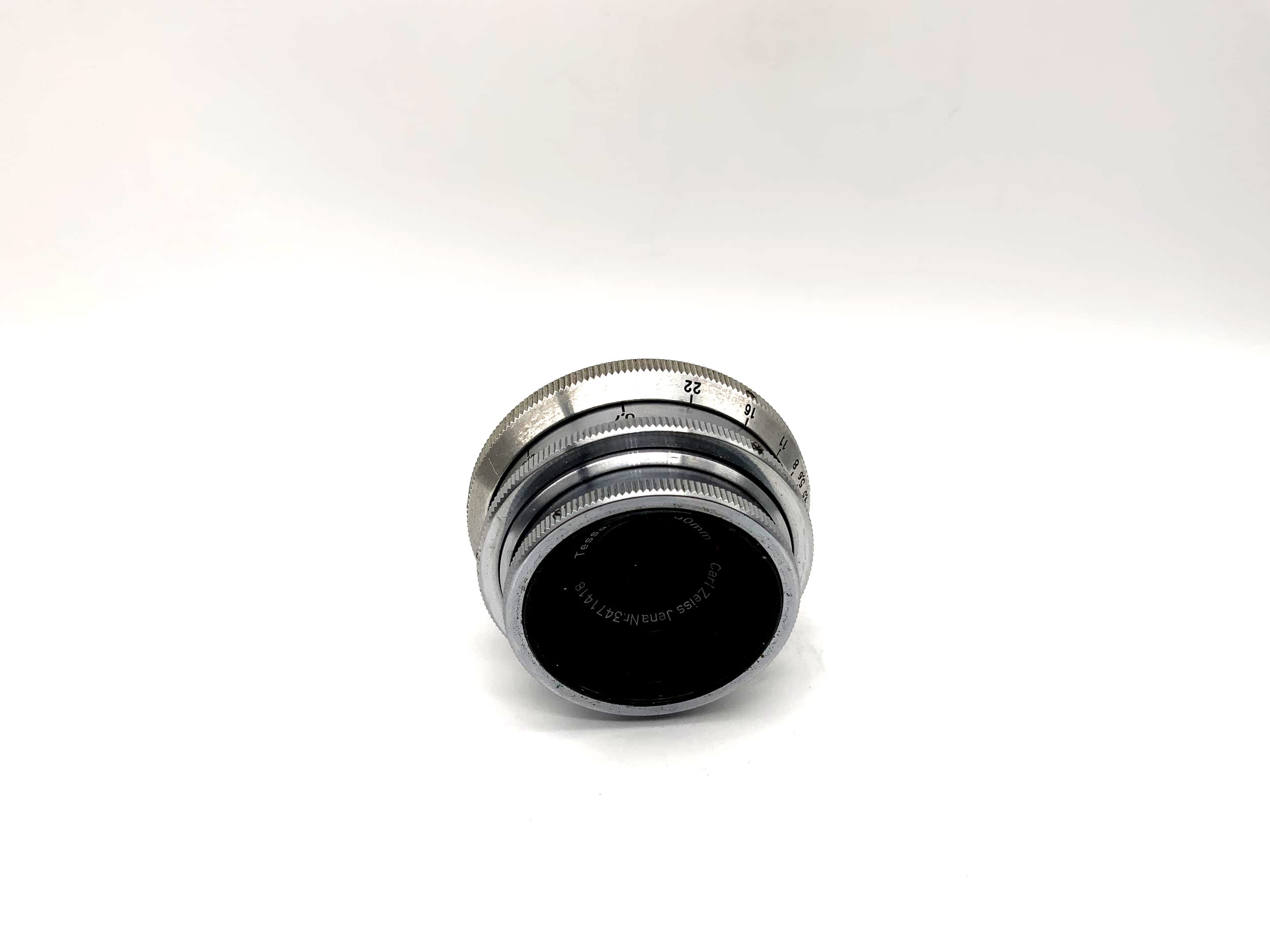 Carl Zeiss 50mm 1:3.5 Lens Tessar 14 Blades red T Camera Lens (M42)