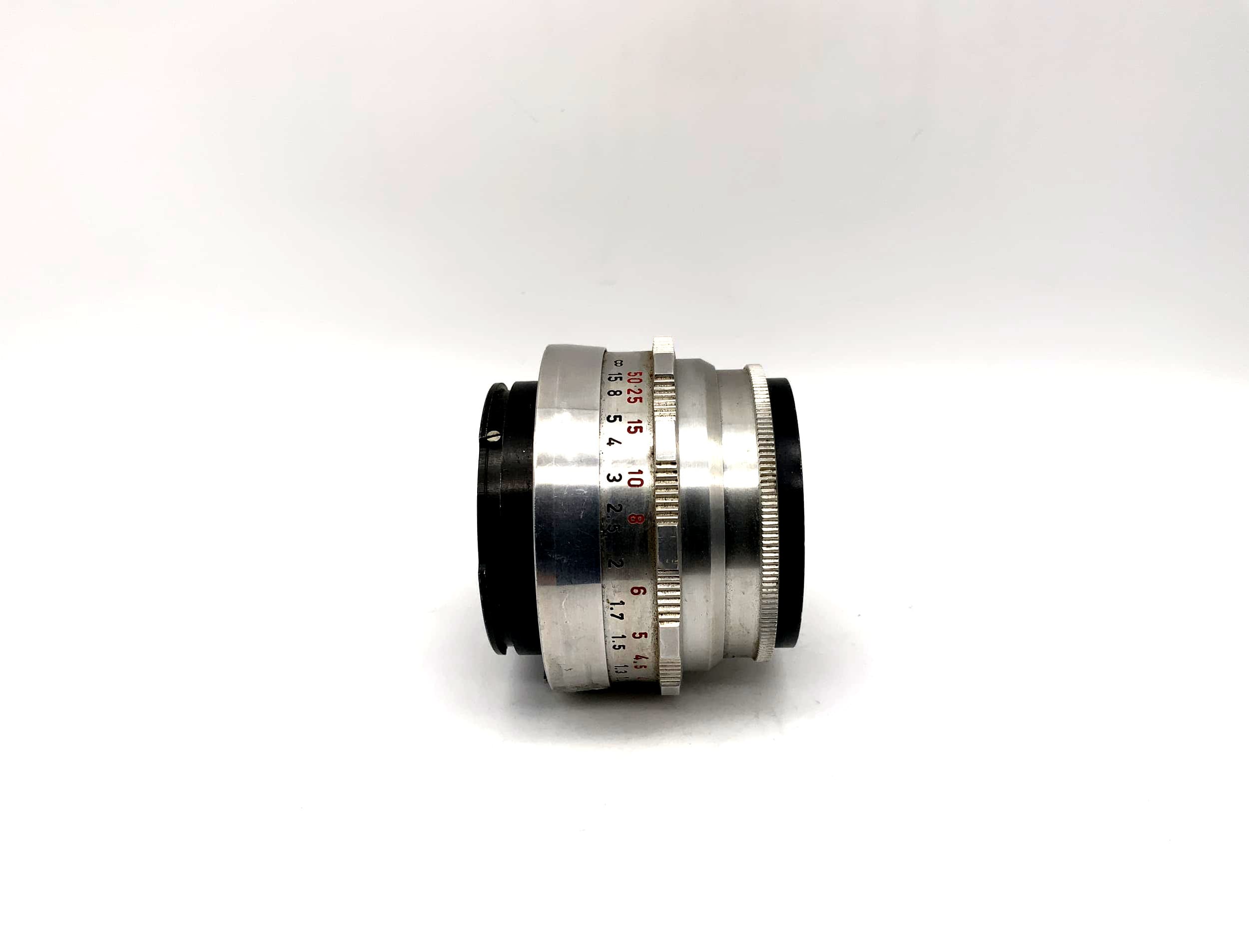 Meyer Optik Görlitz 50mm 1:2.9 lens Trioplan red V camera lens (Exa)