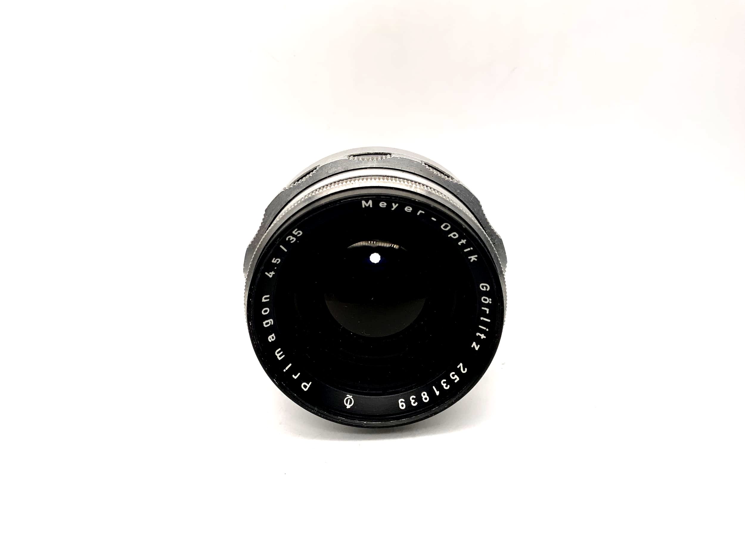 Meyer Optik Görlitz 35mm 1:4.5 lens Primagon camera lens (Praktina)