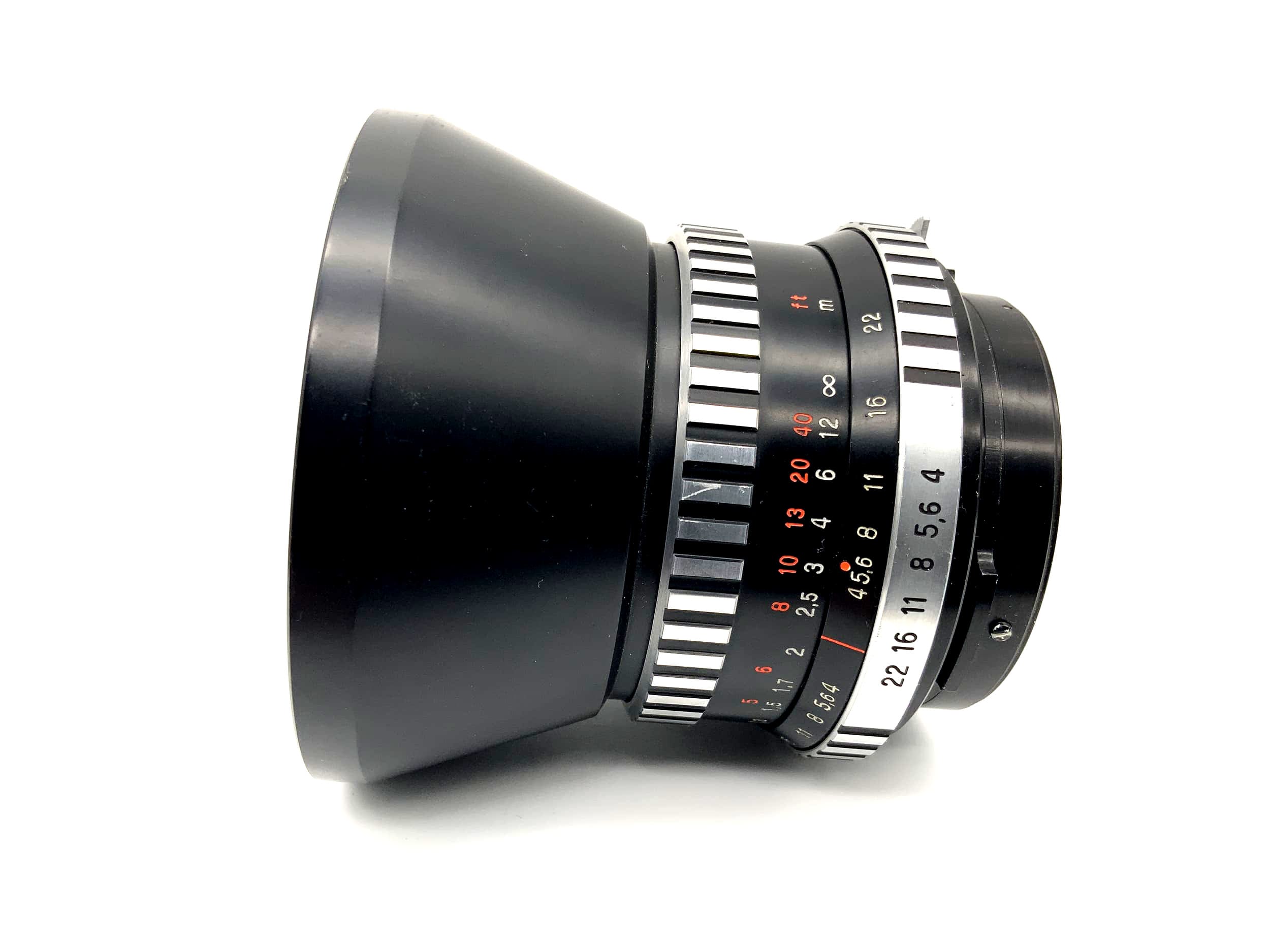 Carl Zeiss 50mm 1:4 Lens Flektogon Zebra Camera Lens (Pentacon Six)