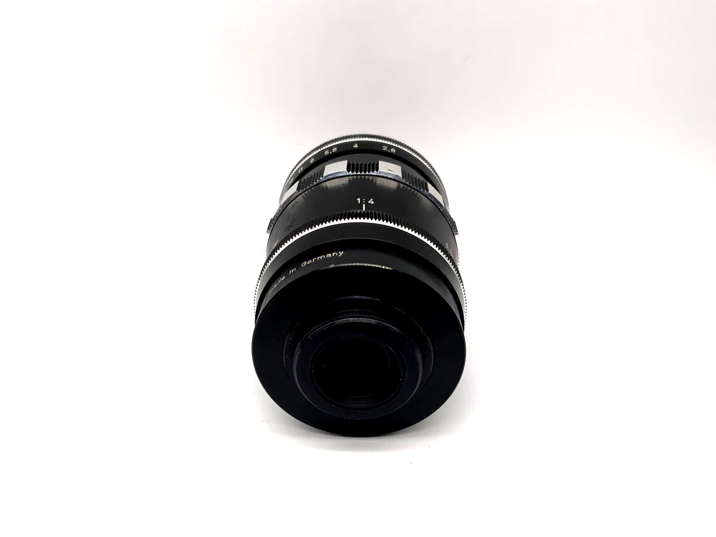 Schneider Kreuznach 75mm 1:2.8 lens macro-telephoto Xenar Zebra (C Mount Beaulieu