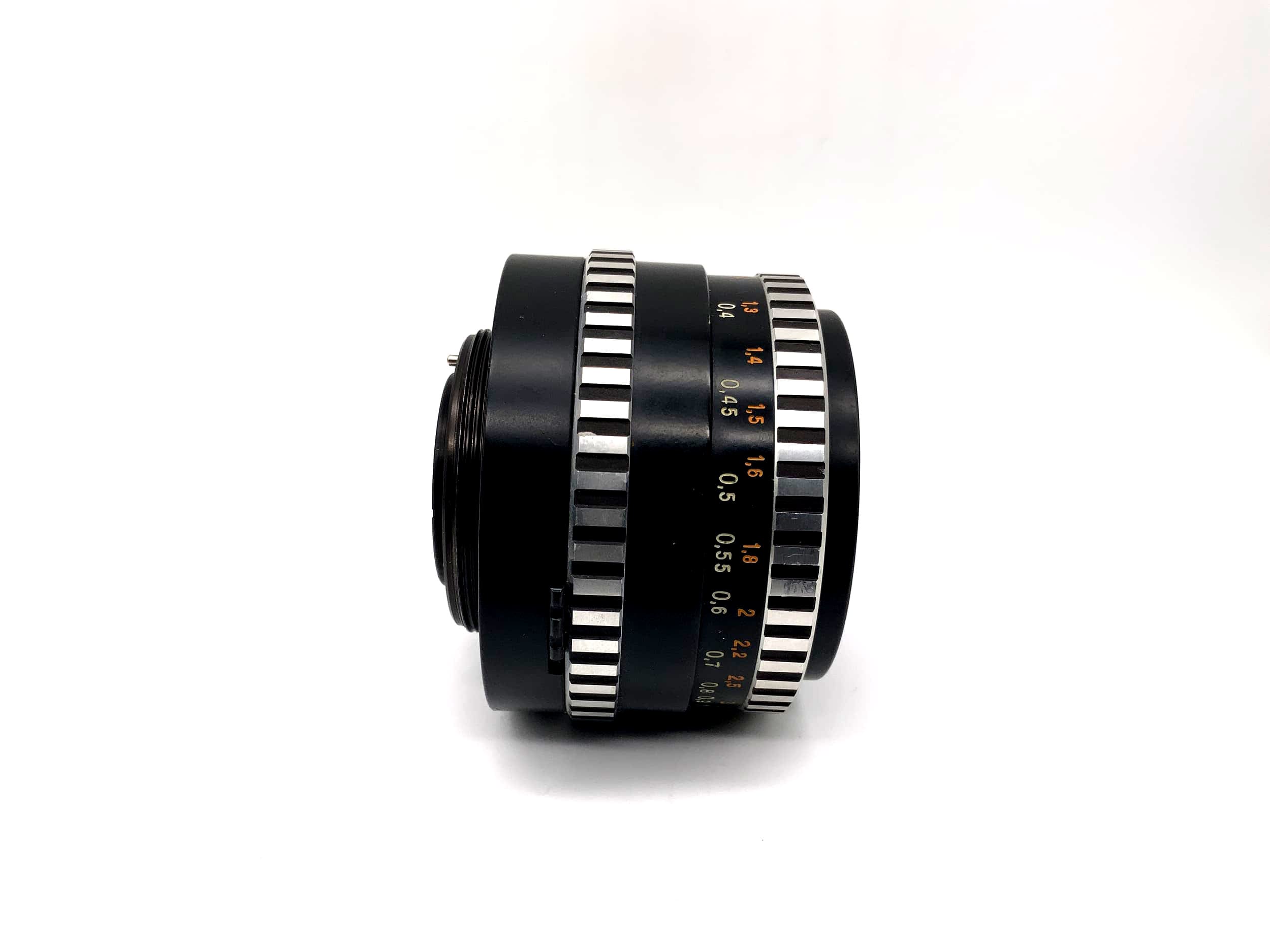 Carl Zeiss 50mm 1:1.8 Lens Pancolar from Jena Zebra Camera Lens (M42)