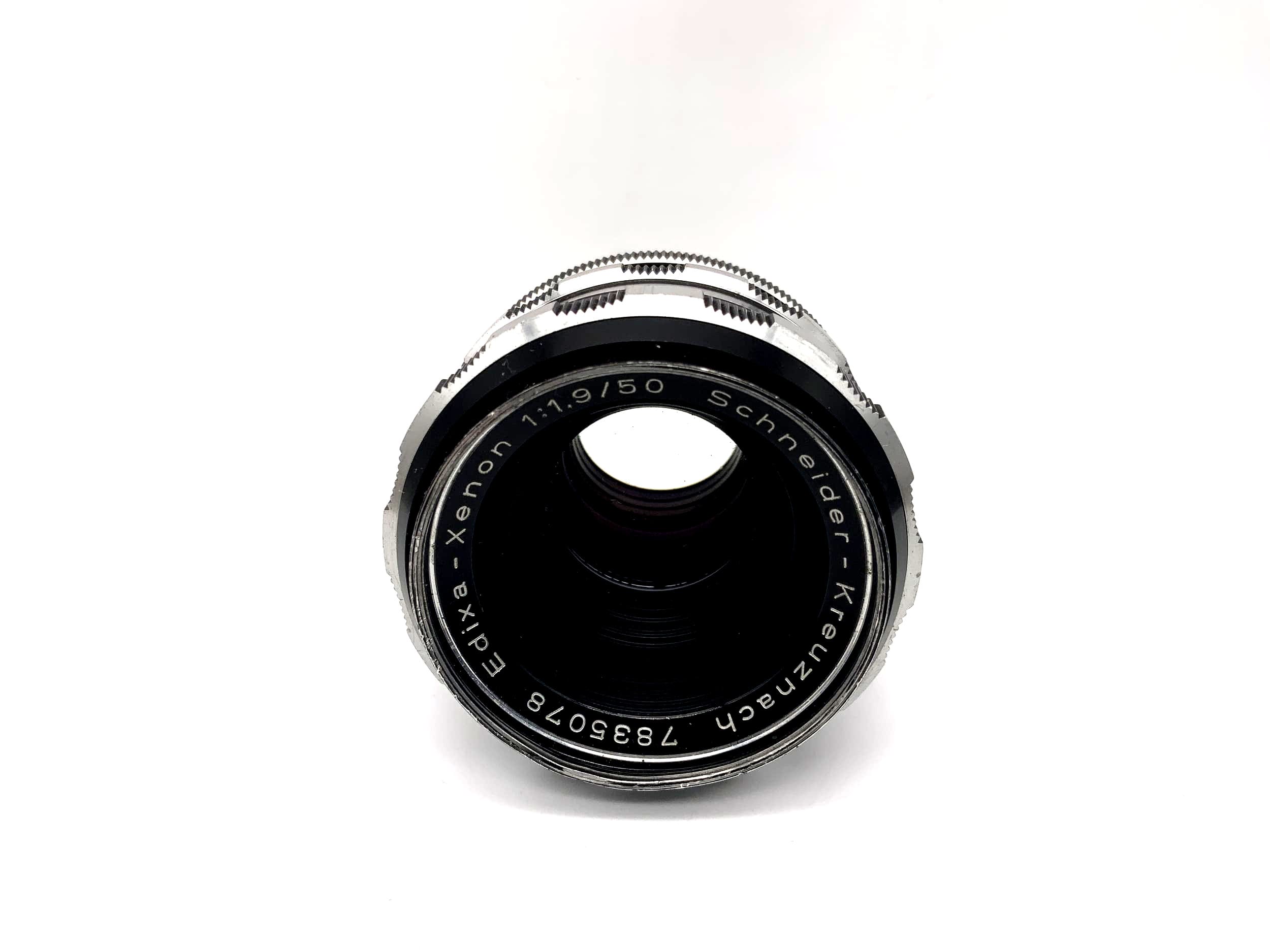 Schneider Kreuznach 50mm 1:1.9 lens Edixa-Xenon Zebra Camera Lens (M42)