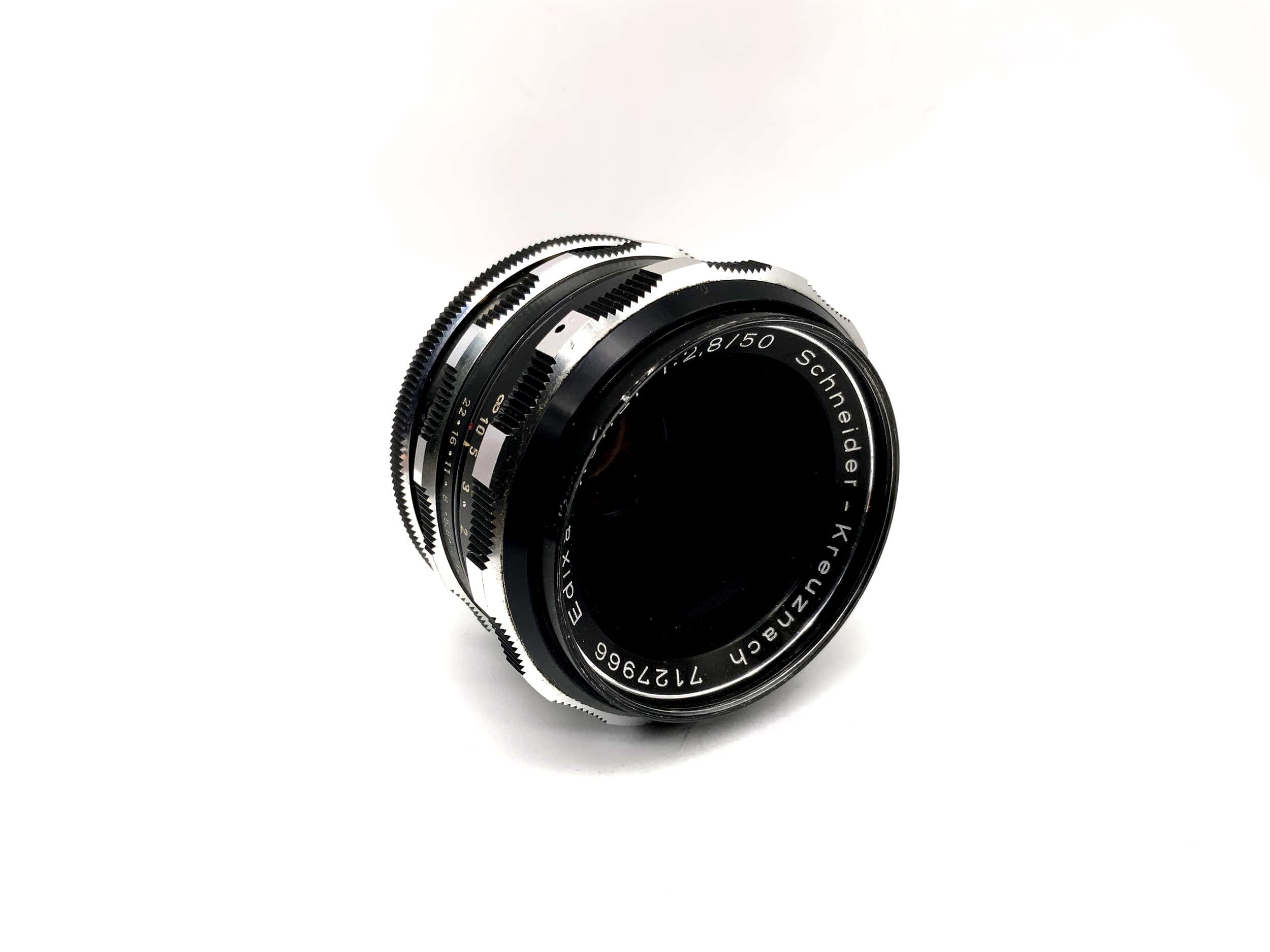 Schneider Kreuznach 50mm 1:2.8 lens Edixa-Xenar Zebra Camera Lens (M42)