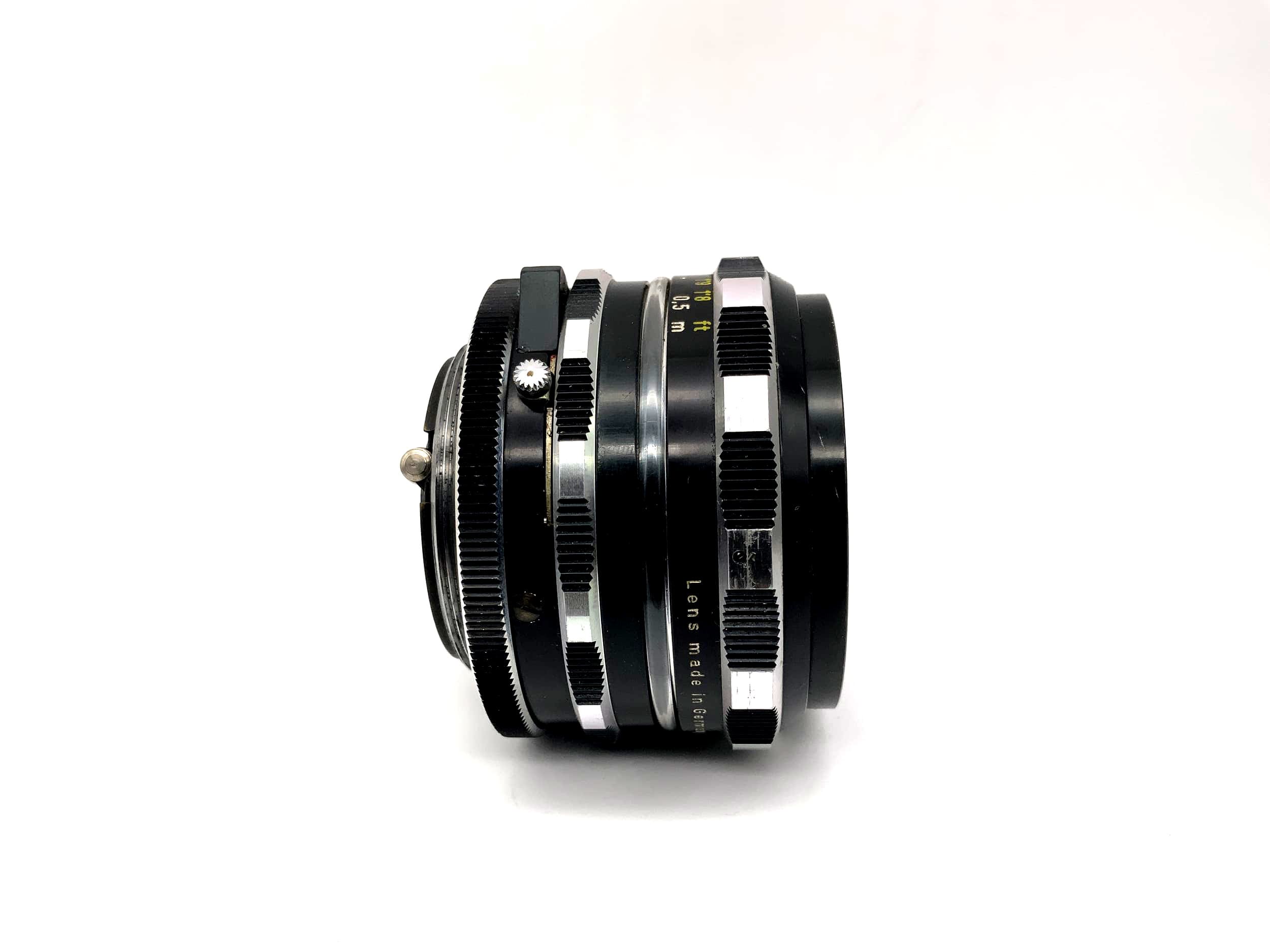 Schneider Kreuznach 50mm 1:2.8 lens Edixa-Xenar Zebra Camera Lens (M42)