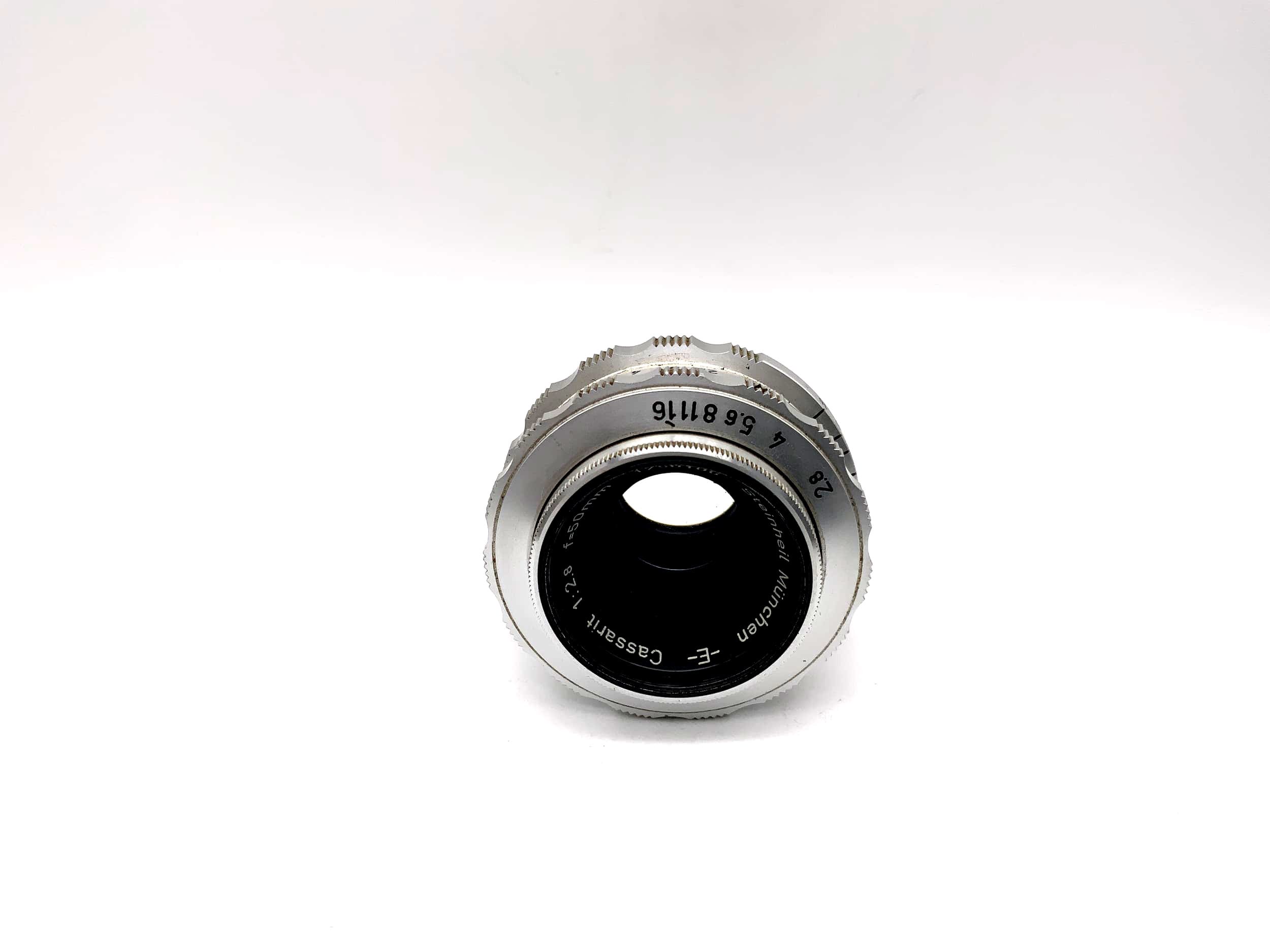 Steinheil Munich 50mm 1:2.8 Lens Bokeh -E- Cassarit Lens (M39 for Paxette)