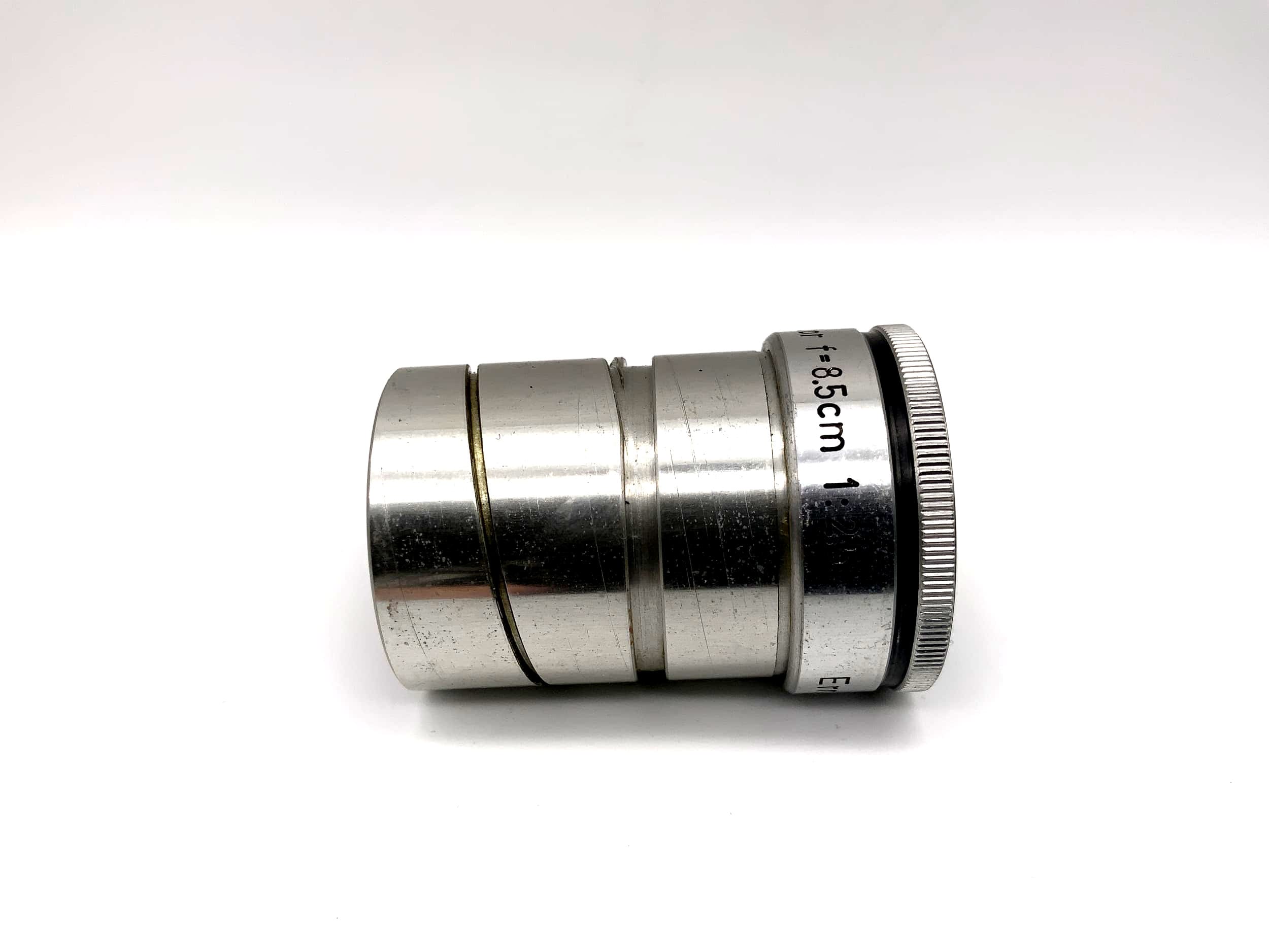 Leitz 8.5cm 1:2.5 Projector Lens Hektor Camera Lens (worm gear)