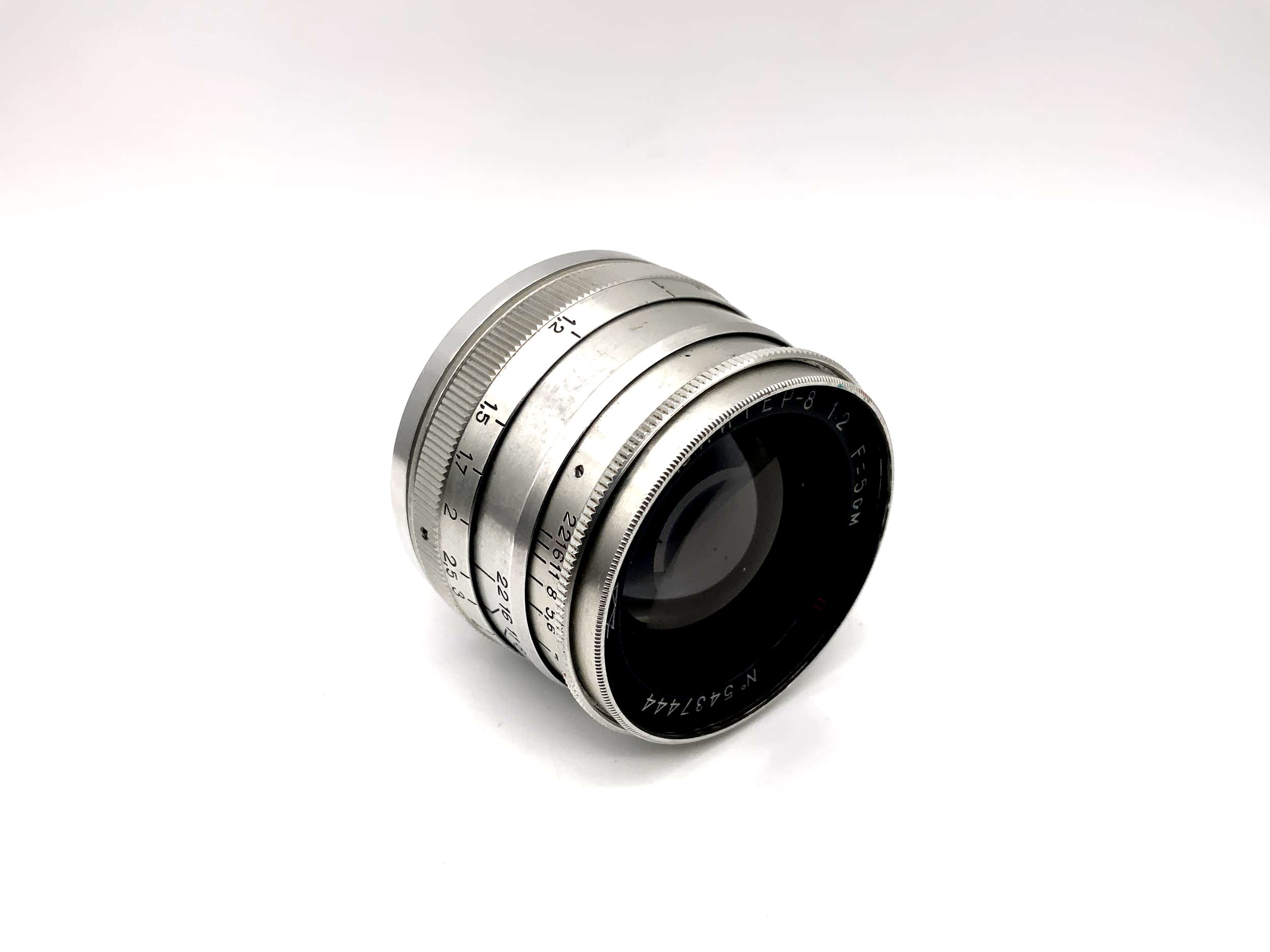 KMZ 5cm 1:2 Lens Rangefinder Lens for Leica red p 50mm Camera Lens (M39)