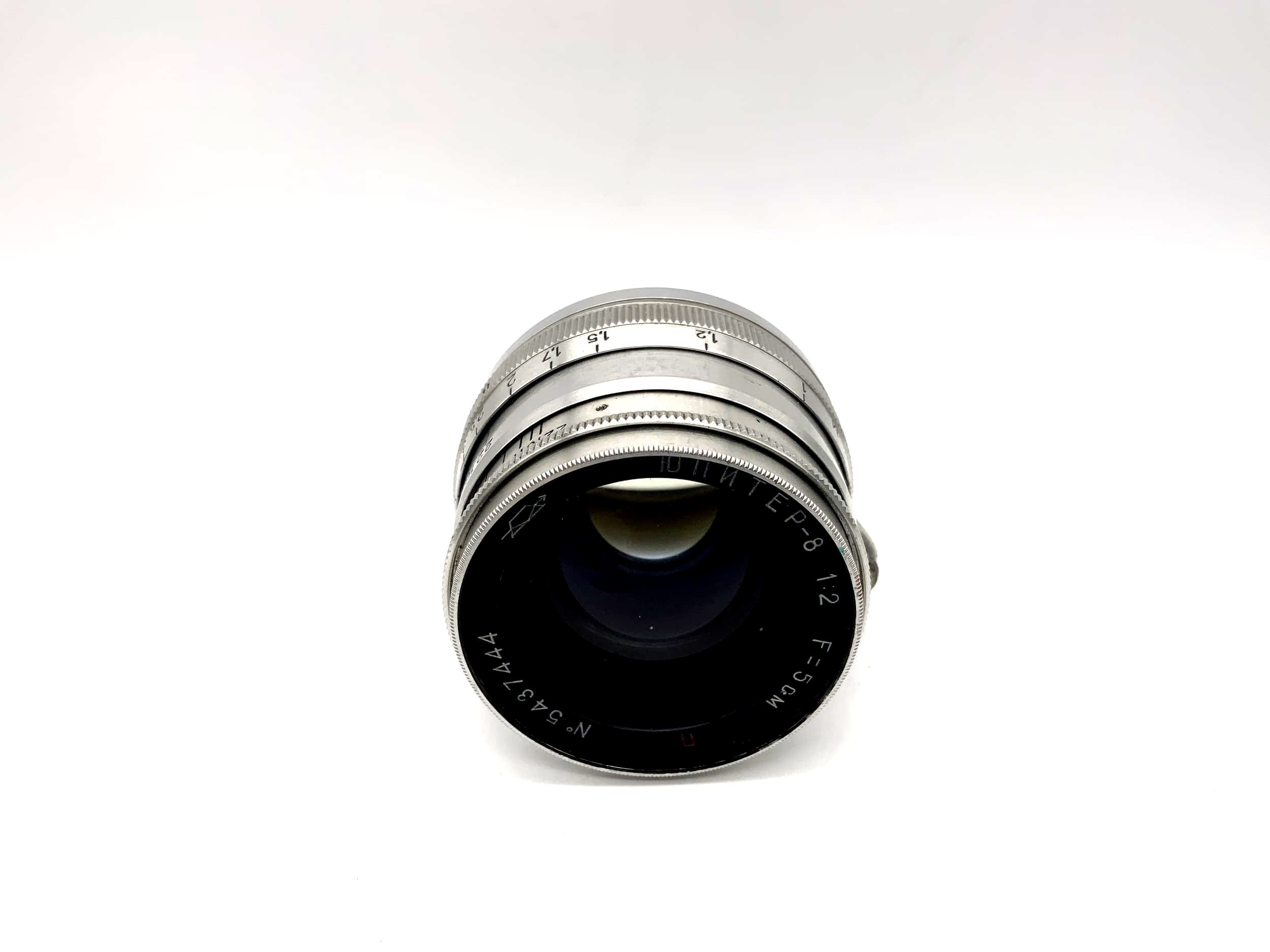 KMZ 5cm 1:2 Lens Rangefinder Lens for Leica red p 50mm Camera Lens (M39)