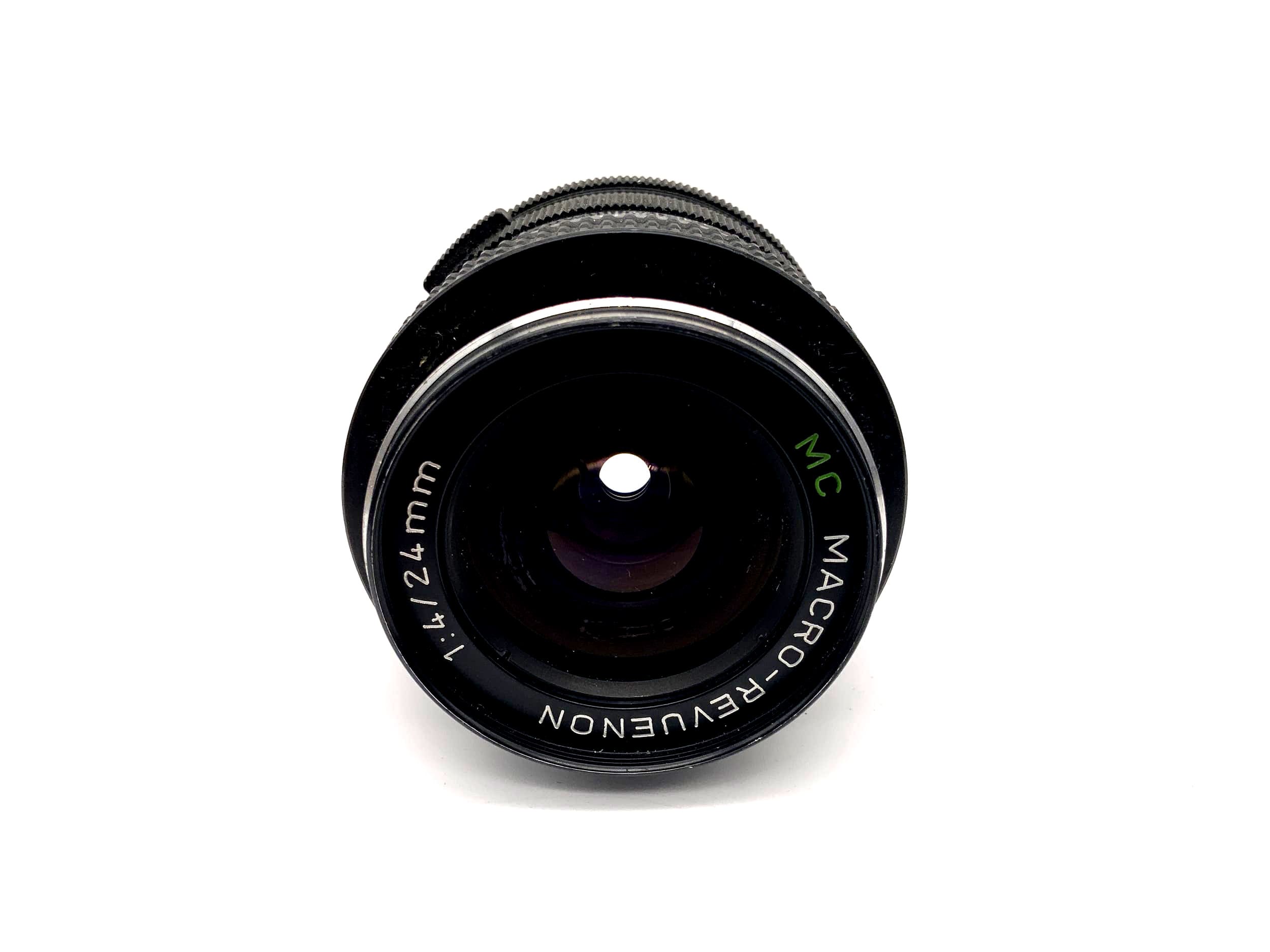 Revue 24mm 1:4 lens MC Macro-Revuenon with original packaging, camera lens (M42)