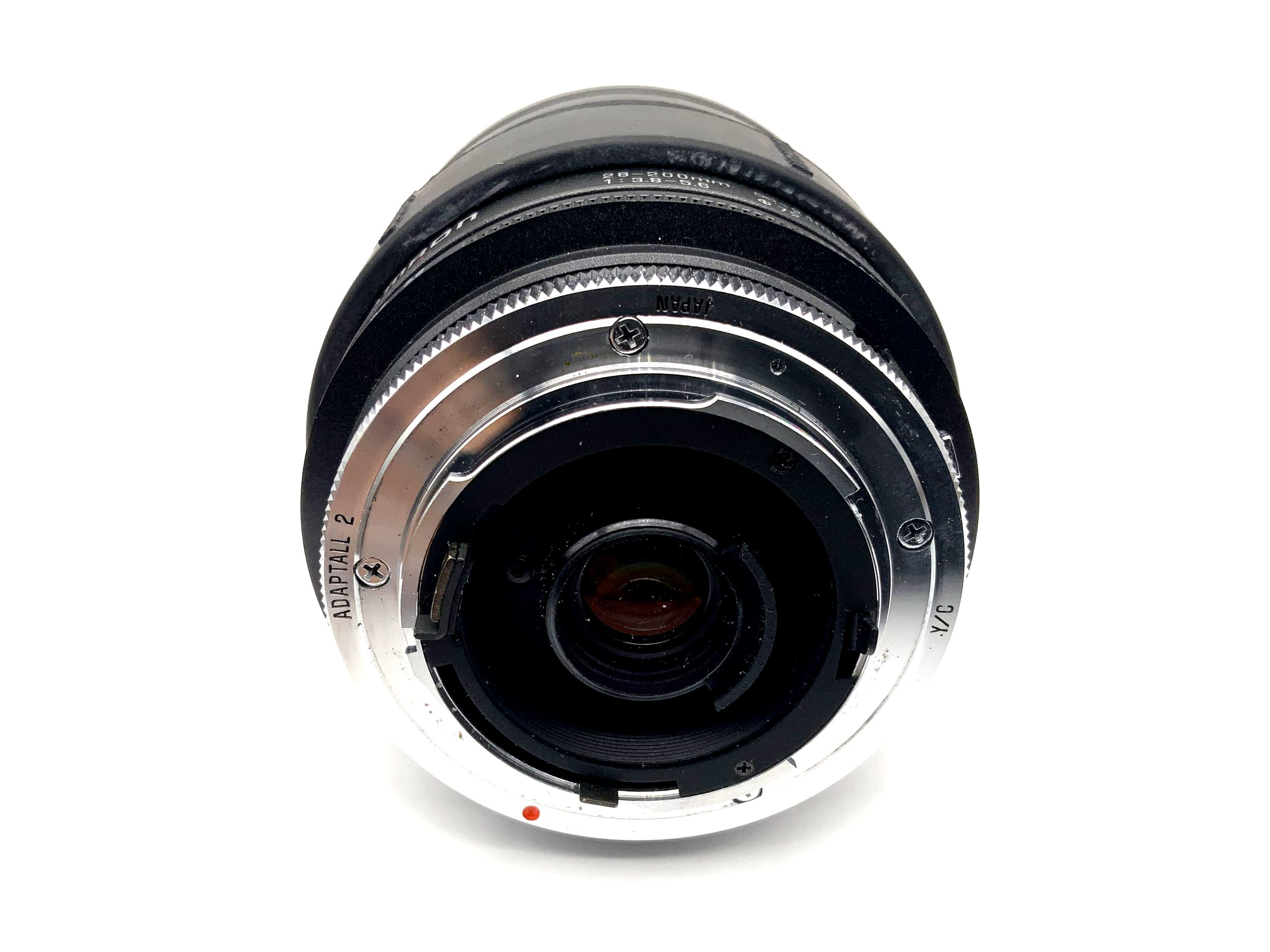 Tamron 28-200mm 1:3.8-5.6 Lens Adaptall-2 Aspherical Lens (Yashica/Contax)