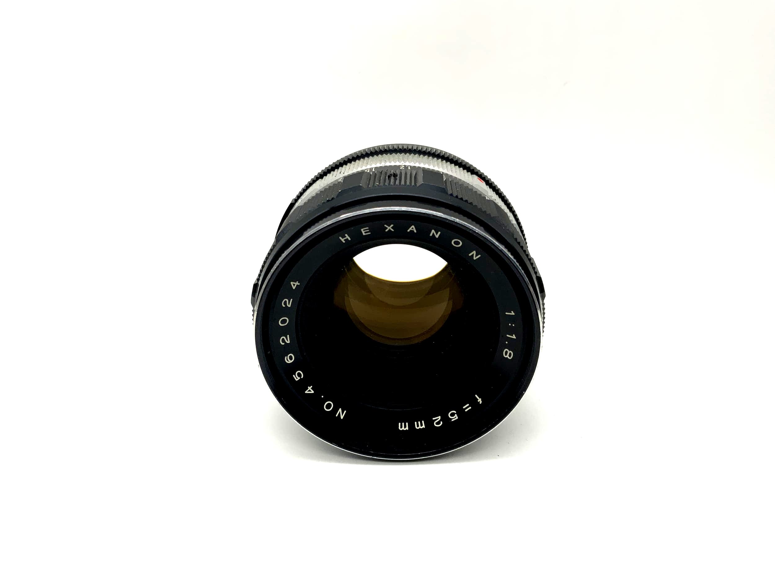 Konica 52mm 1:1.8 Hexanon Camera Lens (Konica AR)