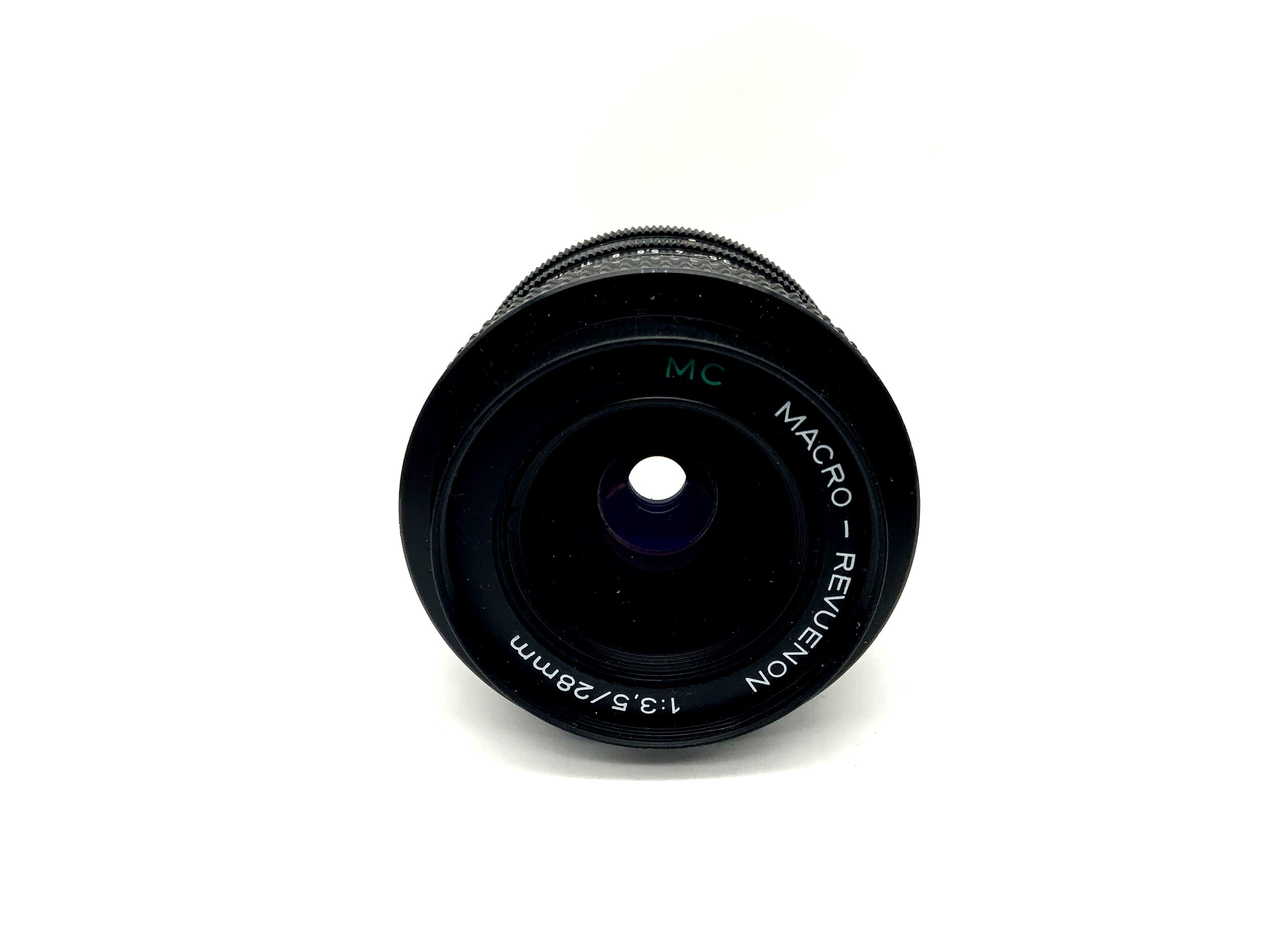 Revue 28mm 1:3.5 Lens MC Macro-Revuenon Camera Lens (M42)