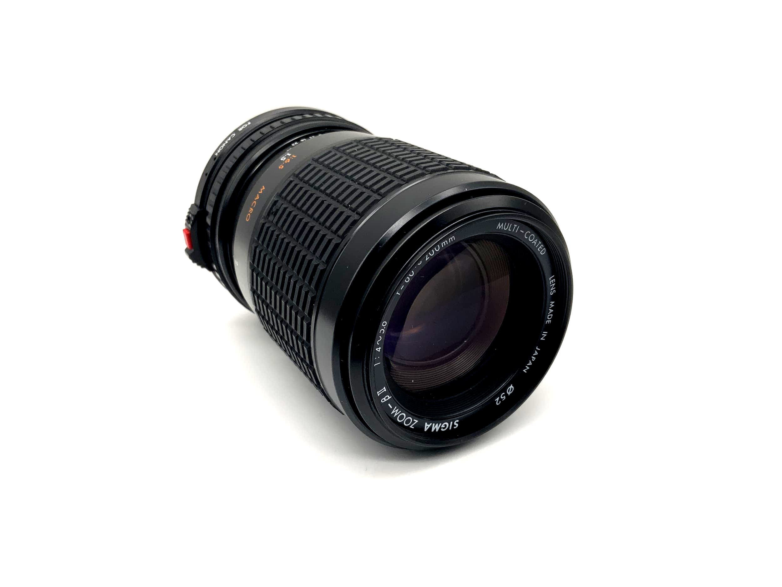 Sigma 60-200mm 1:4-5.6 Lens Zoom-ß II Multi-Coated Camera Lens (Canon FD)