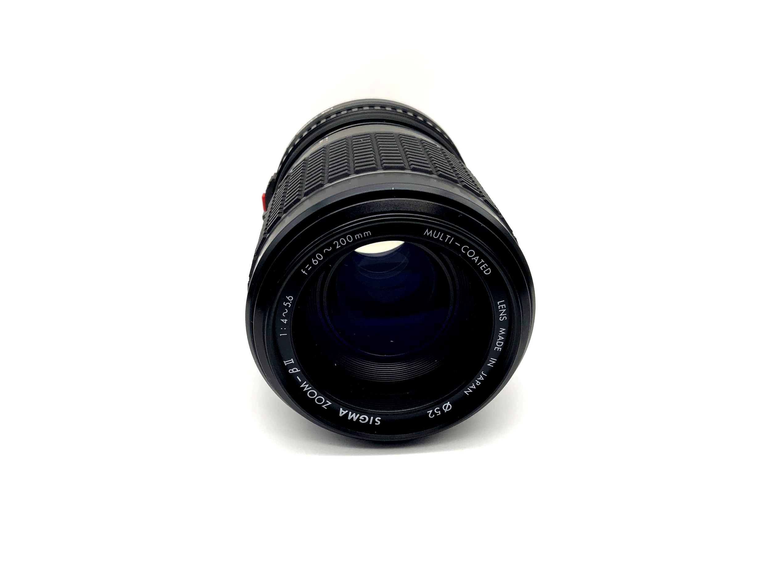 Sigma 60-200mm 1:4-5.6 Lens Zoom-ß II Multi-Coated Camera Lens (Canon FD)