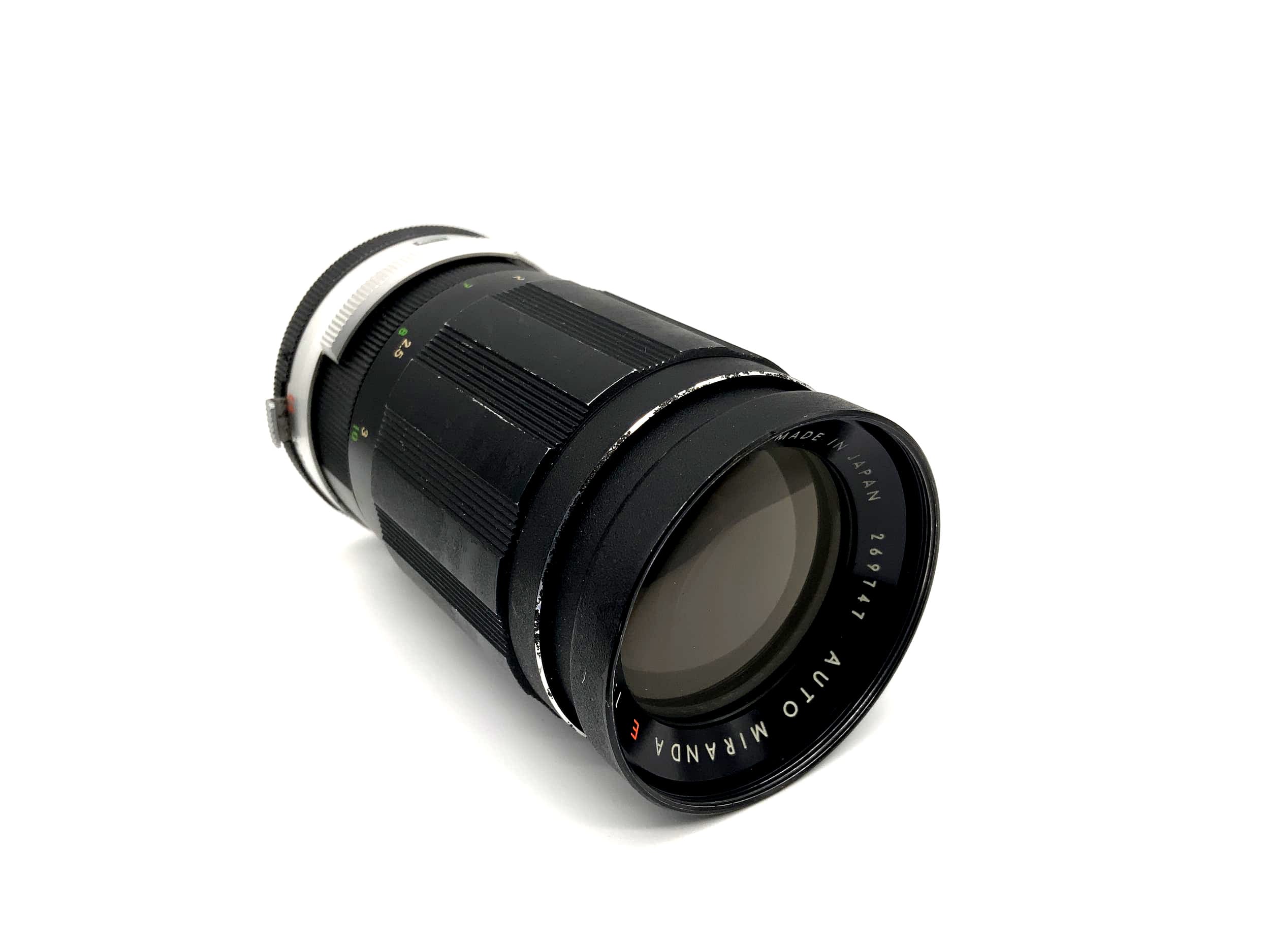 Miranda 135mm 1:3.5 Lens Auto red E Camera Lens (Miranda Mount)