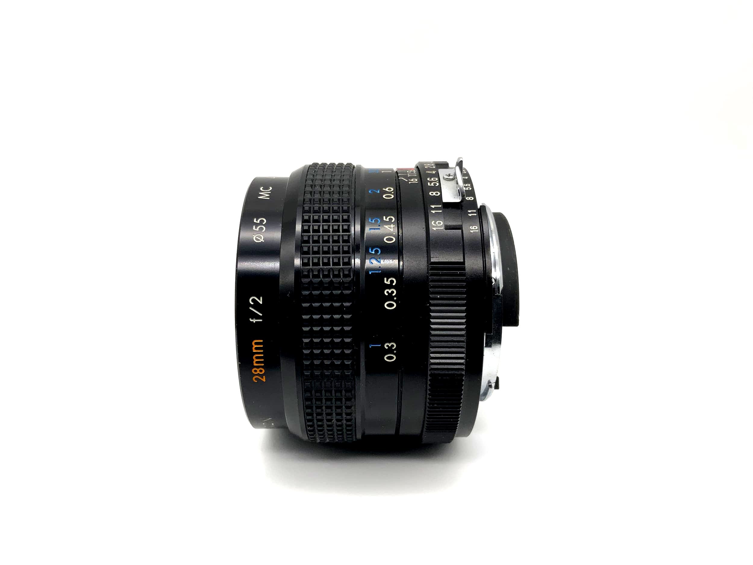 Kiron 28mm 1:2 Lens MC Multi Coated Cinema Precision Camera Lens (Nikon F)