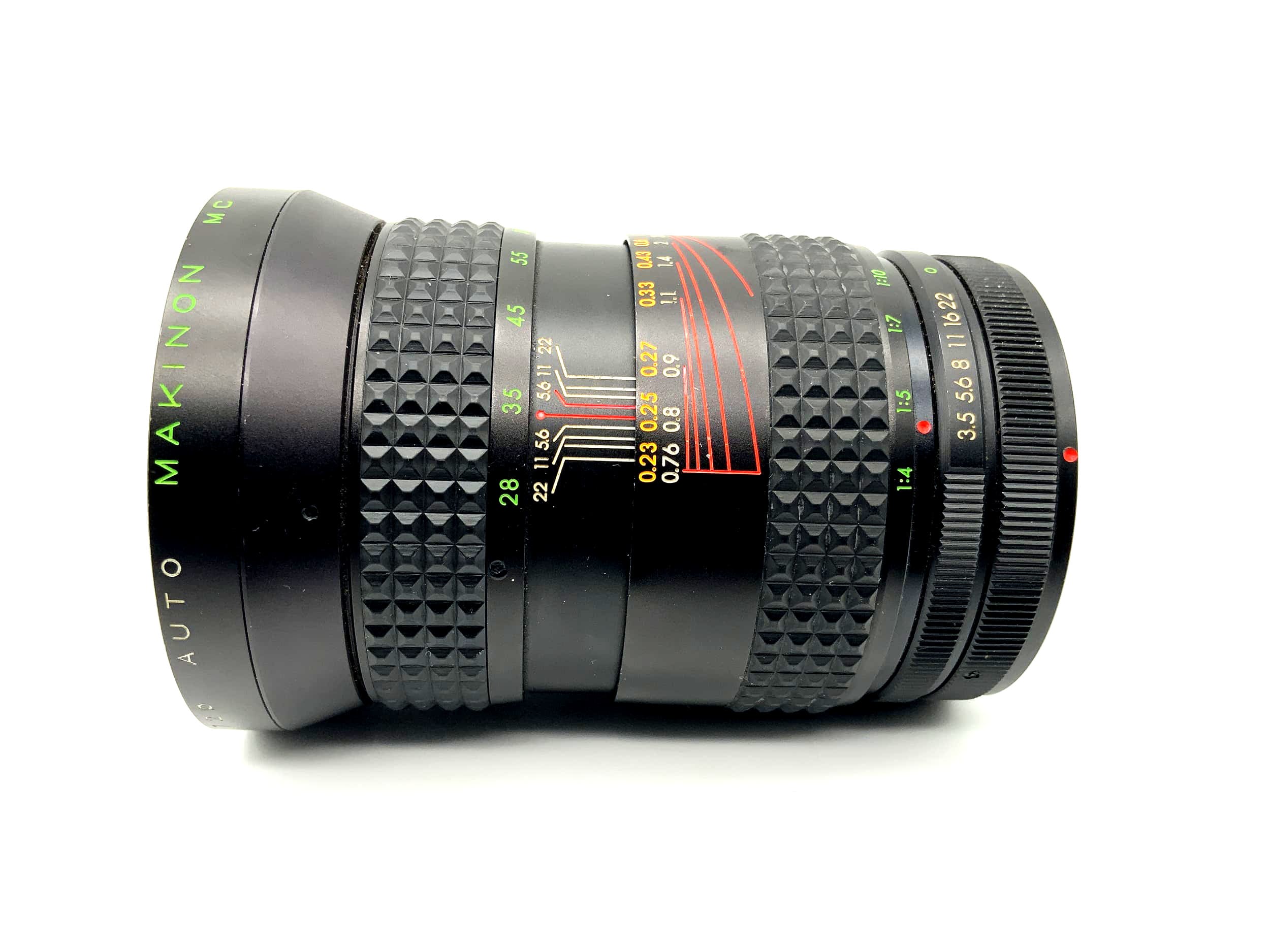 Makinon 28-80mm 1:3.5 Lens Auto MC Zoom Macro Camera Lens (Canon FD)