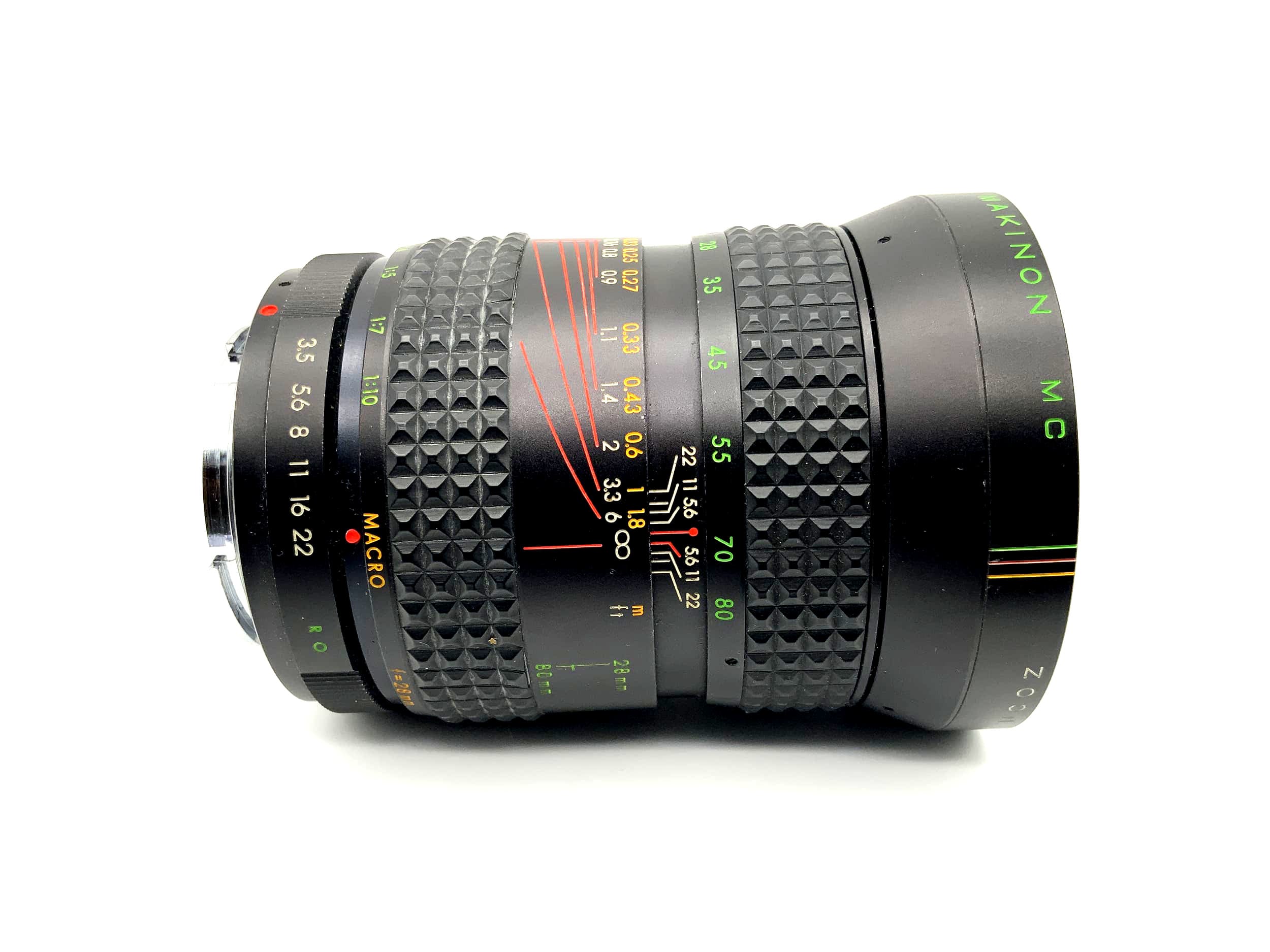 Makinon 28-80mm 1:3.5 Lens Auto MC Zoom Macro Camera Lens (Rollei QBM)