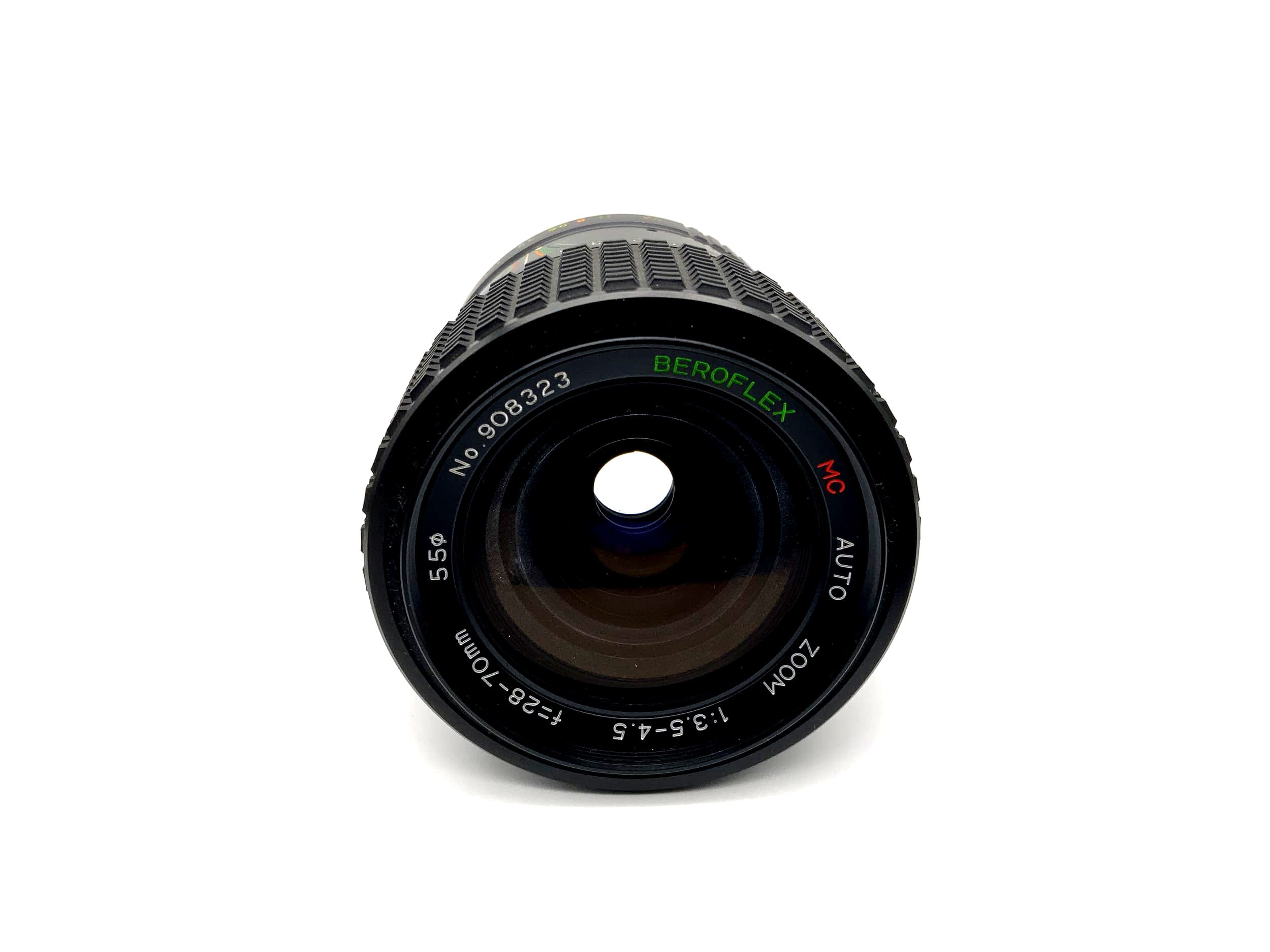 Beroflex 28-70mm 1:3.5-4.5 Lens MC Auto Zoom Macro Camera Lens (Praktica B)