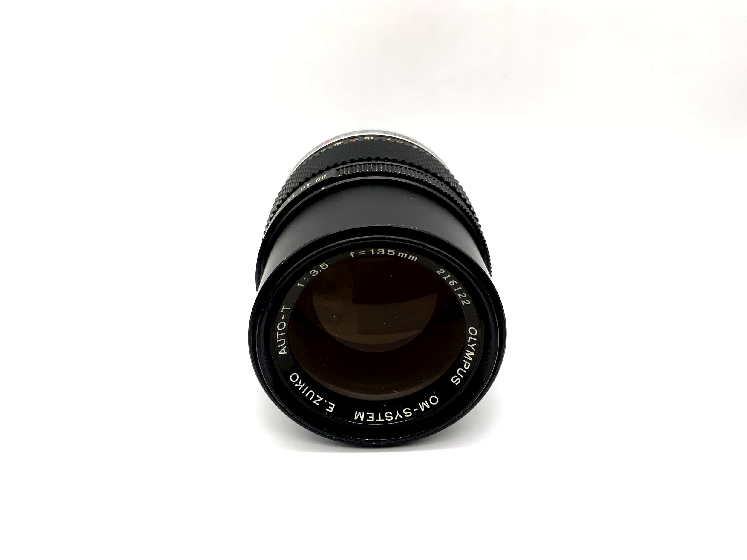 Olympus 135mm 1:3.5 lens OM system E.Zuiko Auto-T Camera Lens (Olympus OM)
