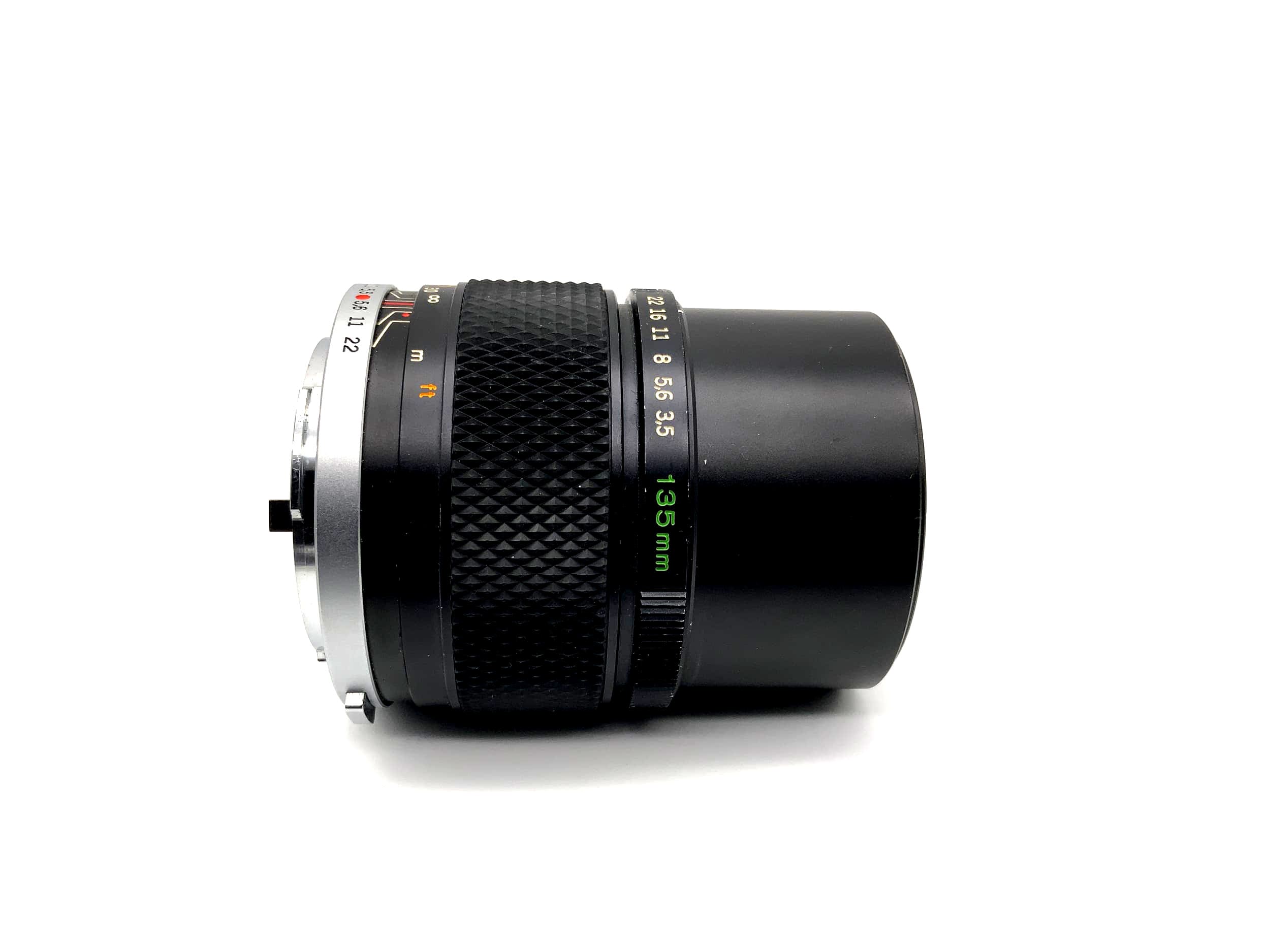 Olympus 135mm 1:3.5 lens OM system E.Zuiko Auto-T Camera Lens (Olympus OM)