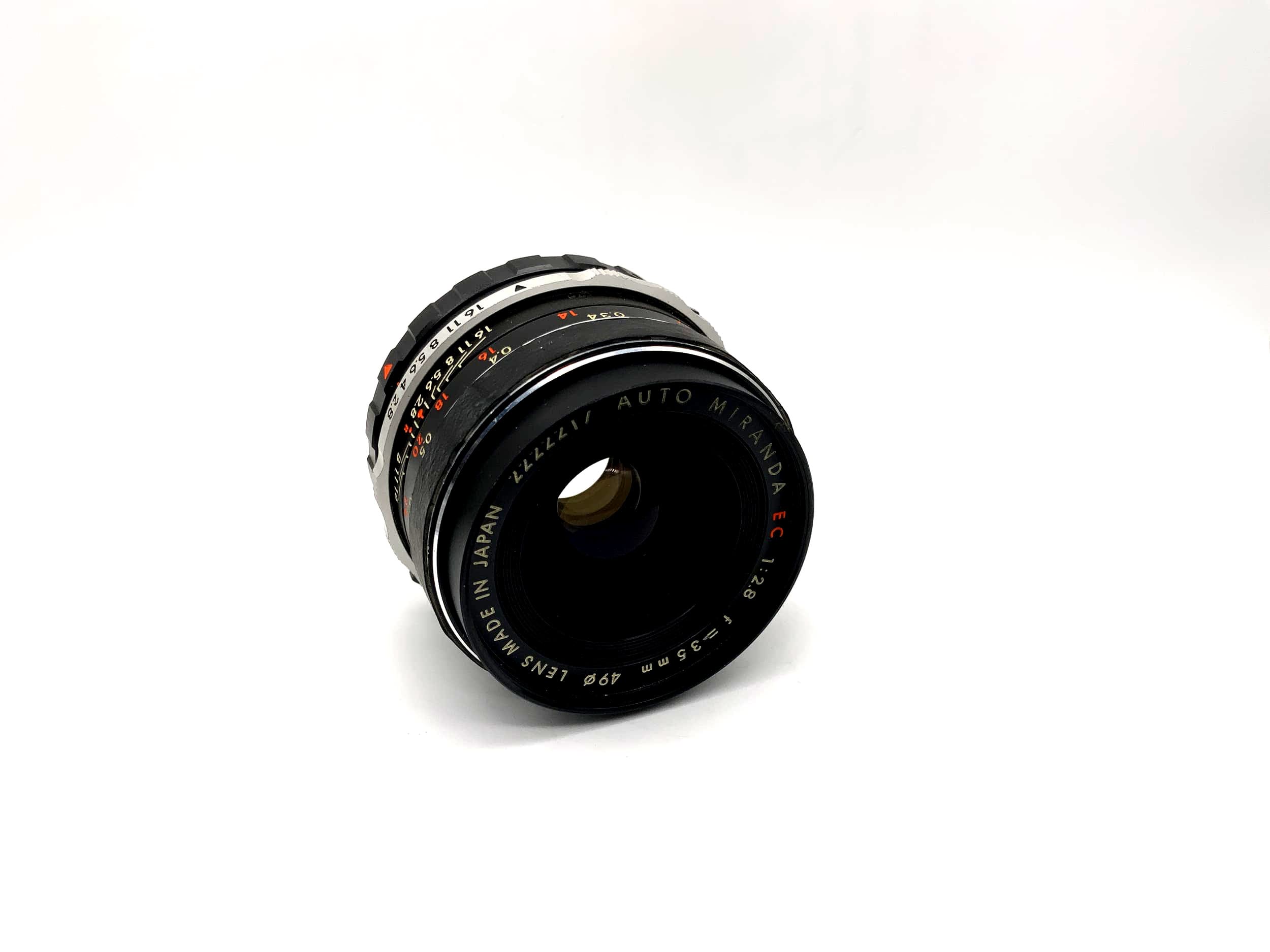 Miranda 35mm 1:2.8 Lens Auto EC Camera Camera Lens (Miranda Mount)